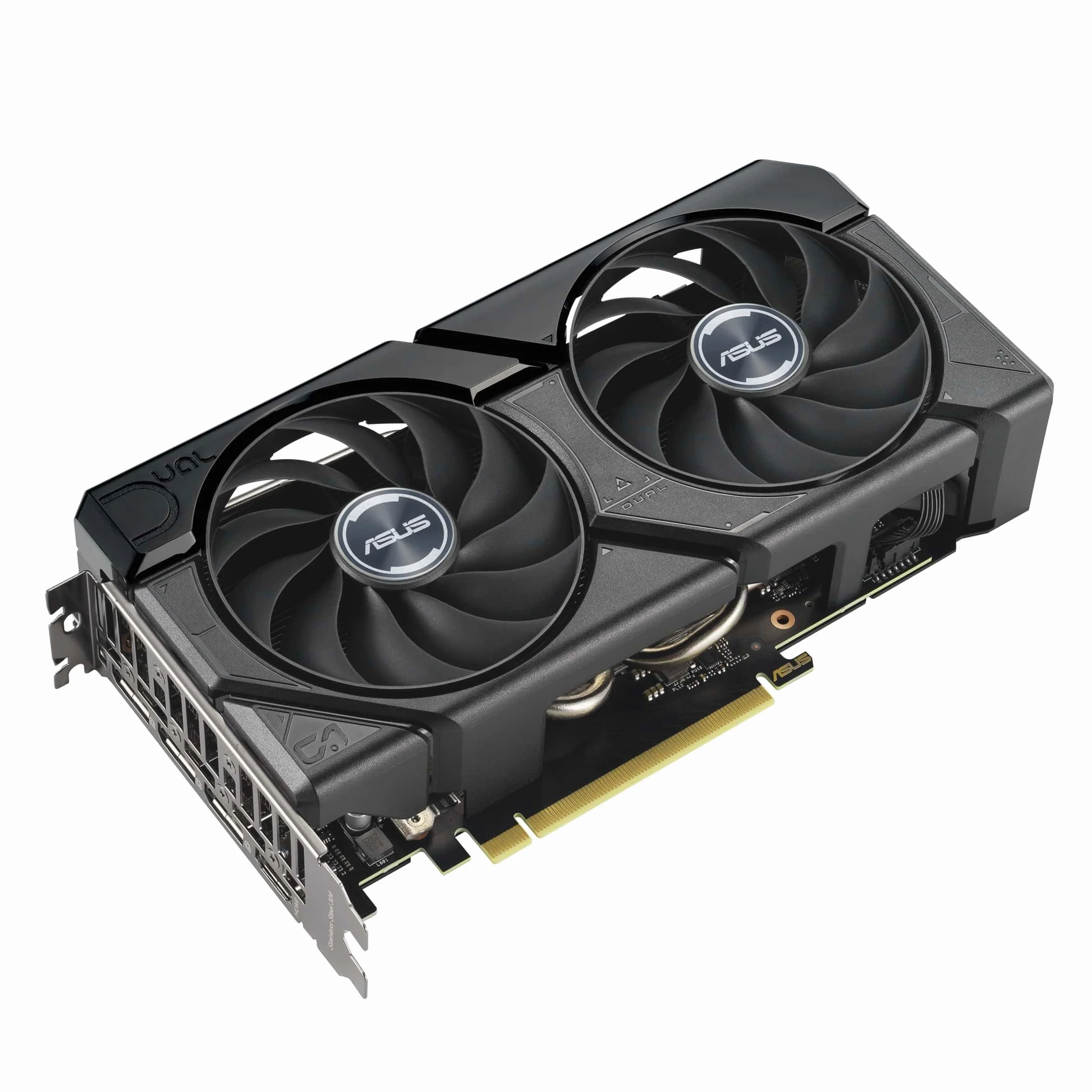 ASUS DUAL NVIDIA GeForce RTX 4070 SUPER EVO OC Edition Scheda Grafica, 12 GB GDDR6X, 192-bit 21 Gbps, PCIE 4.0, GPU Tweak III, Nero, DUAL-RTX4070S-O12G-EVO