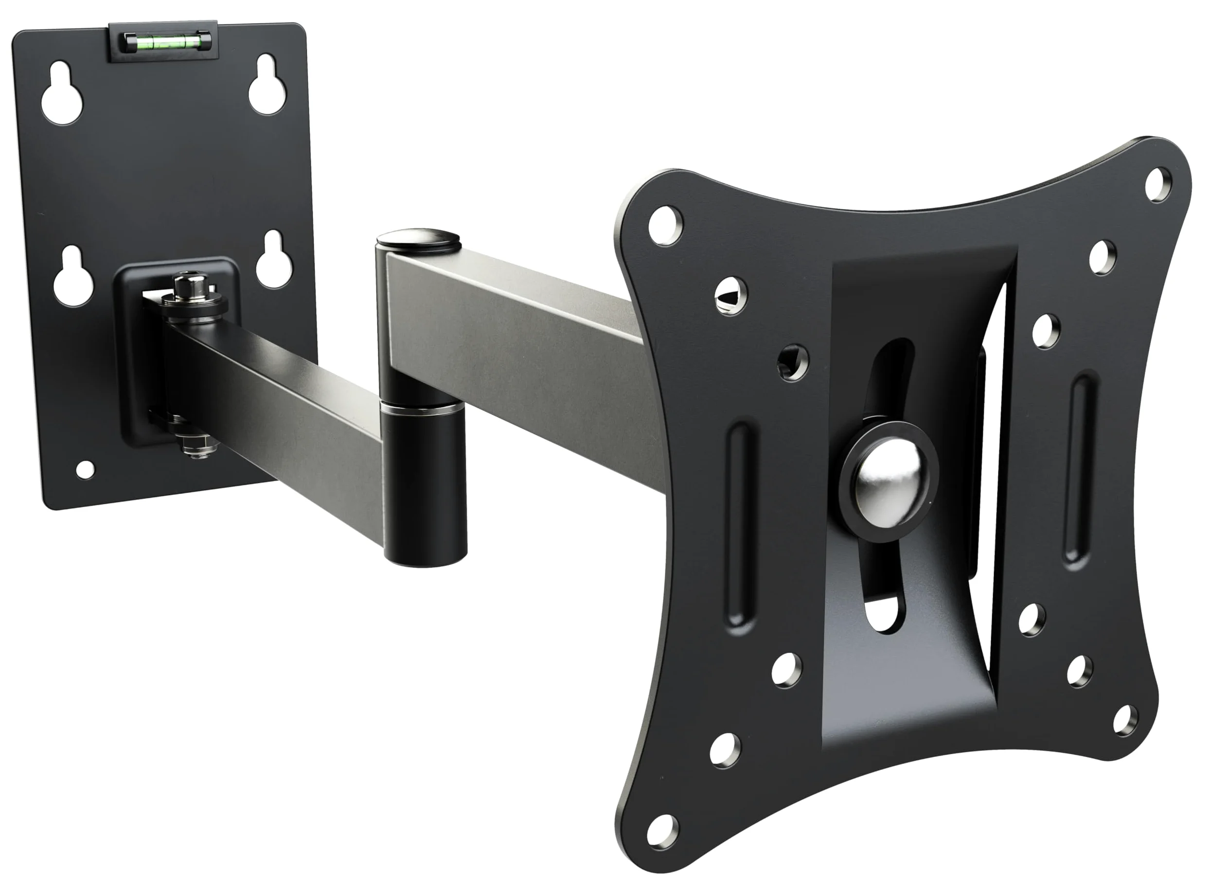 RICOO R02-11 Supporto TV da parete Staffa TV 13-34 pollici per 13 34 pollici girevole inclinabile fino a 20 kg max VESA 100x100 | Supporto per TV da parete, orientabile, VESA 75 x 75, 100 x 100, supporto per monitor curvo
