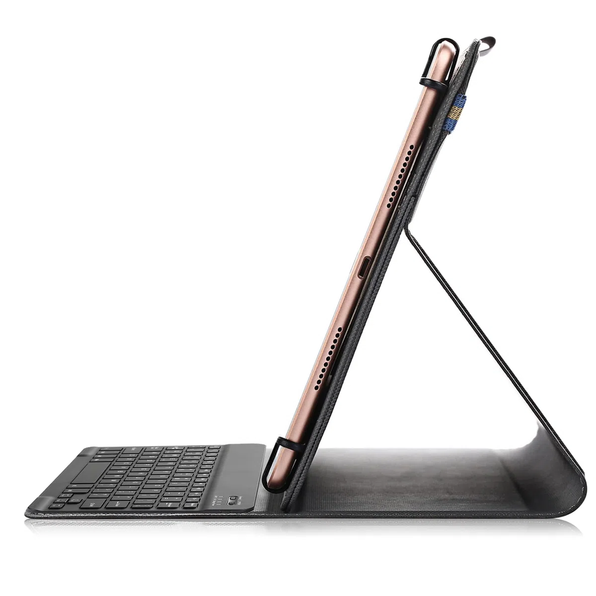Hoozee Custodia per tablet Tabwee W90 / DOOGEE U11-V da 11 pollici con tastiera, custodia universale 2 in 1 per tablet da 9 ~ 11 pollici (blu navy, TABWEE W90 / DOOGEE U11-V)