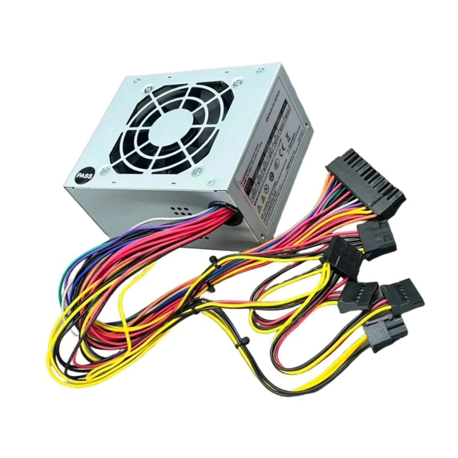 Generico Alimentatore per Computer MATX250 da 250 W con Ampia compatibilità tensioni per Alimentatore Compatto per Case Computer