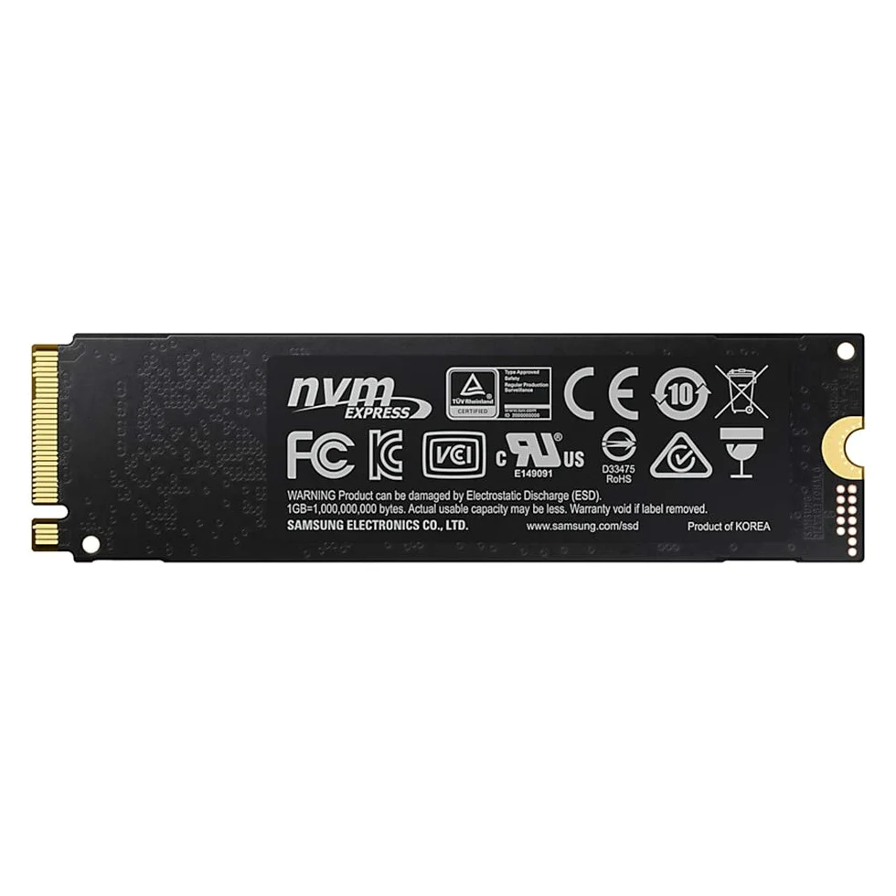 Samsung 970 EVO Plus 1 TB PCIe NVMe M.2 (2280) Internal Solid State Drive (SSD) (MMZ-V7S1T0BW ), Black
