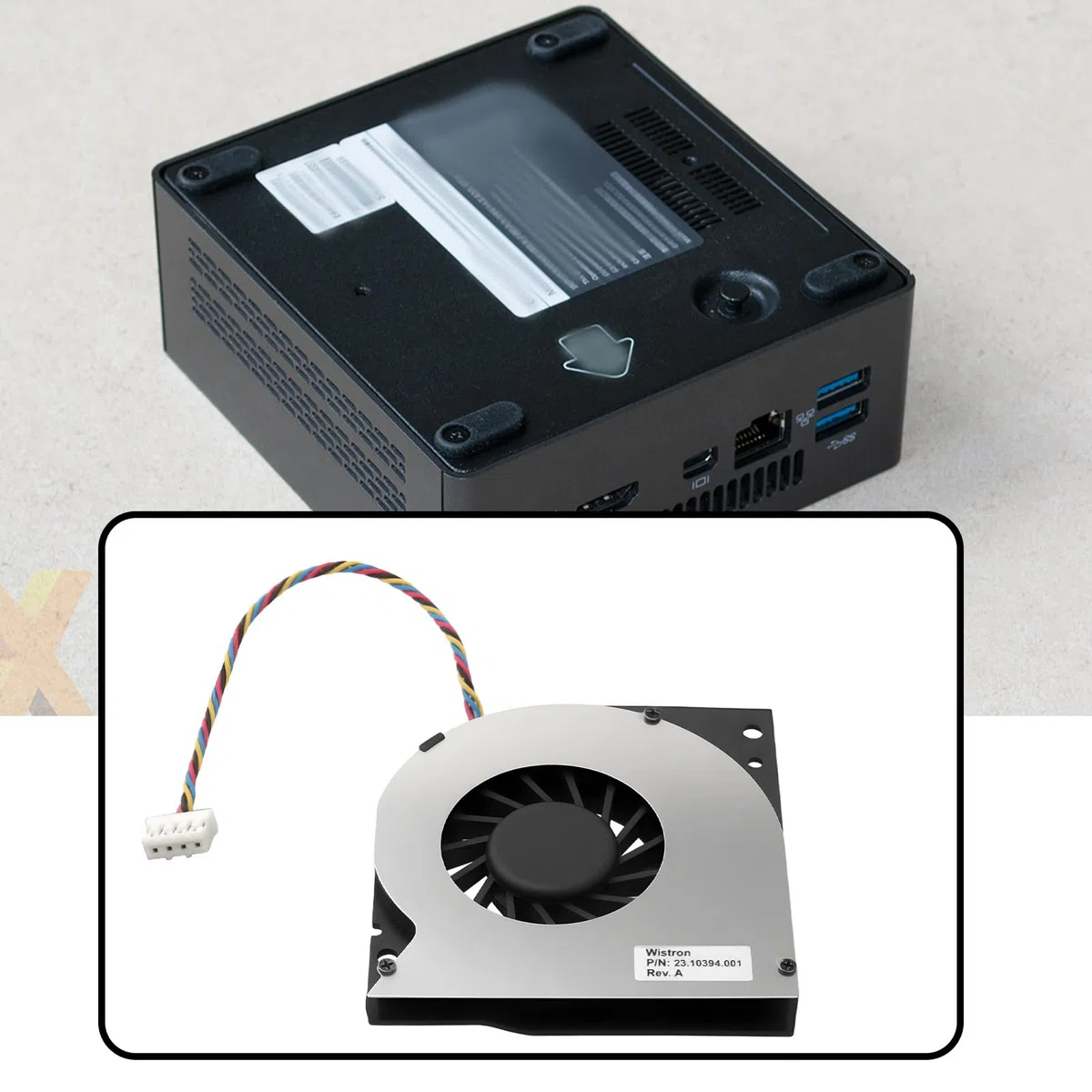 EMSea Ventola di raffreddamento del computer GPU Cooler BSB05505HP-SM compatibile con BRIX BKi5HA-7200