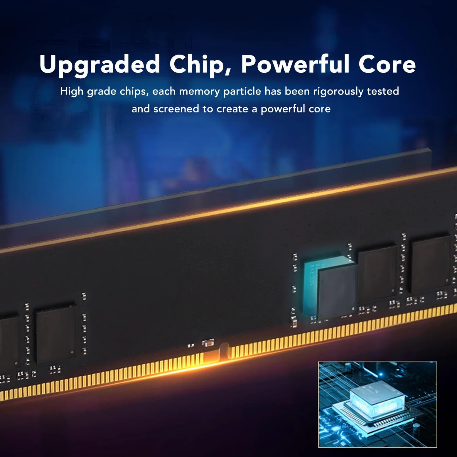 Chiyyak Modulo di Memoria Ad Alta velocità DDR4 RAM XMP per PC da Gioco Desktop 2 unità PCB in Metallo 25600 28800 Larghezza di Banda (DDR4 3200 MHz 32 GB (2x16 GB))