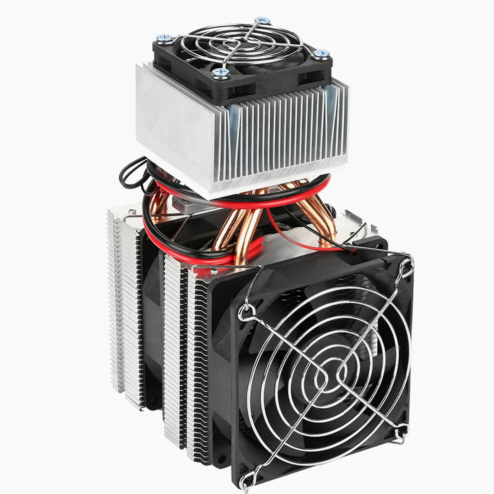 Dispositivo di Raffreddamento Termoelettrico per Dispositivo di Raffreddamento a Refrigerazione a Semiconduttore Fai-da-te per Mini Frigorifero, Condizionatore D'aria, per Animali Domestici