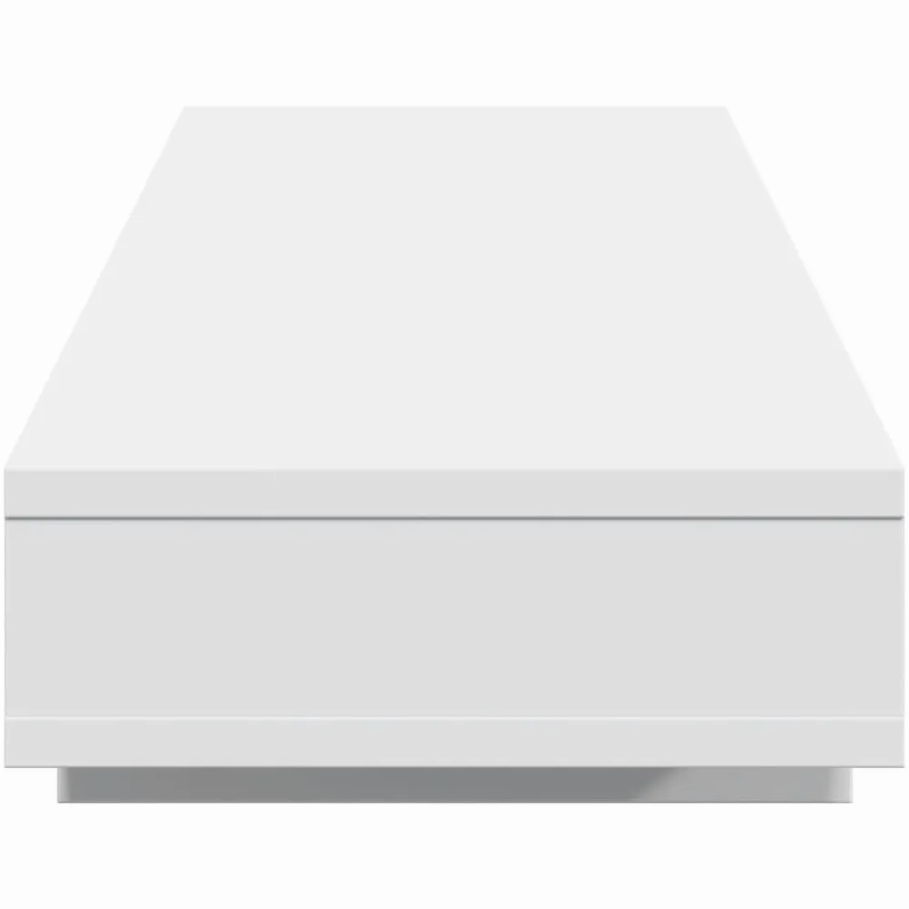 Generico Supporto per Monitor Bianco 100x27x15 cm Legno Massello di Pino,Dispositivi elettronici,Accessori per dispositivi elettronici,Accessori per Computer,Rialzi e Supporti per computer-854751