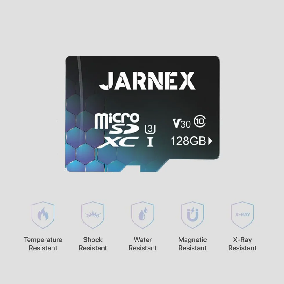 Scheda di memoria Micros SD, scheda microSDXC video ad alta resistenza, classe 10, U3, V30, 4K UHD-I, scheda TF flash ad alta velocità per smartphone/fotocamera/tablet/computer/drone/console di
