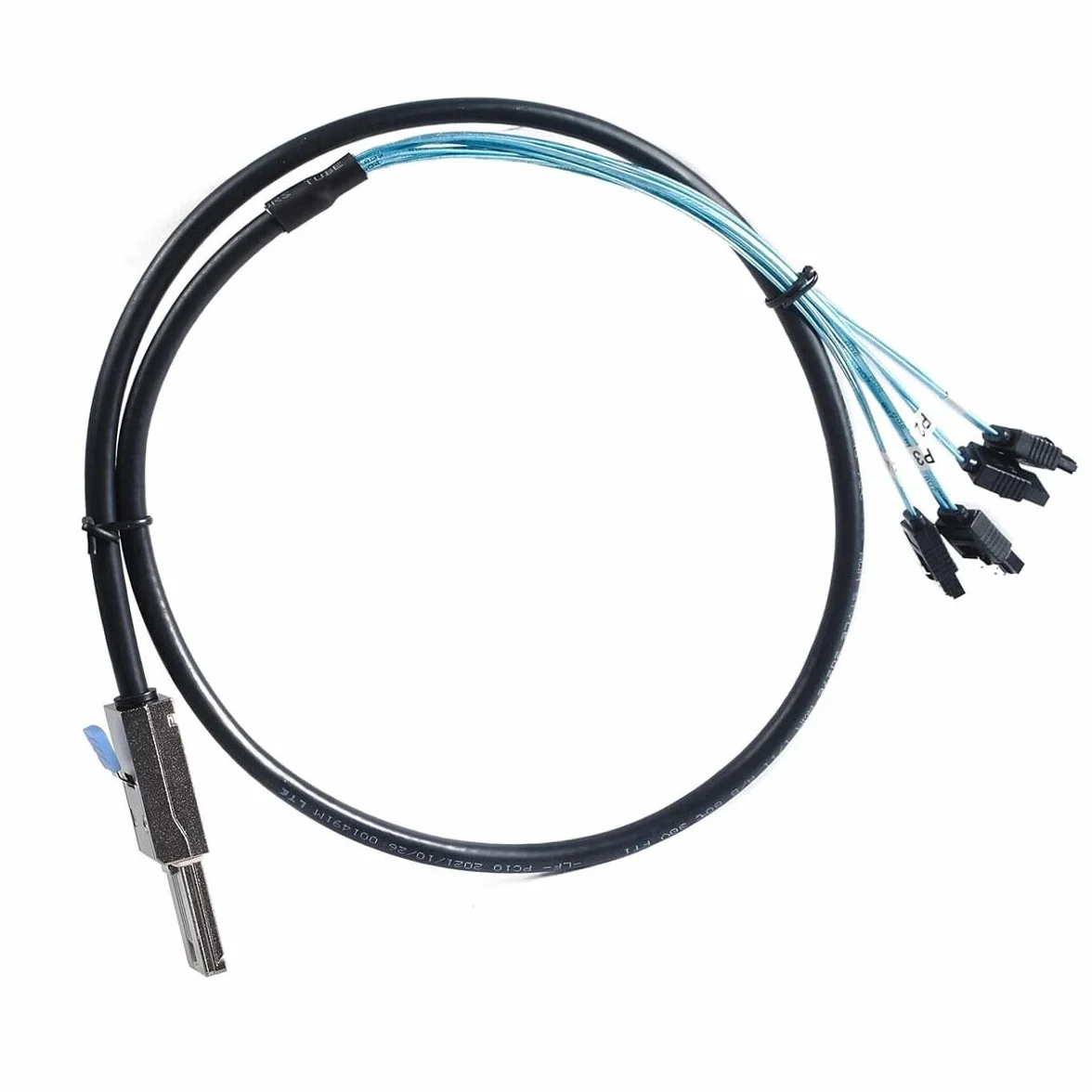 Mini SAS 26P SFF-8088 4 Cavi Splitter SATA 1m Cavo Dati per Dischi Rigidi