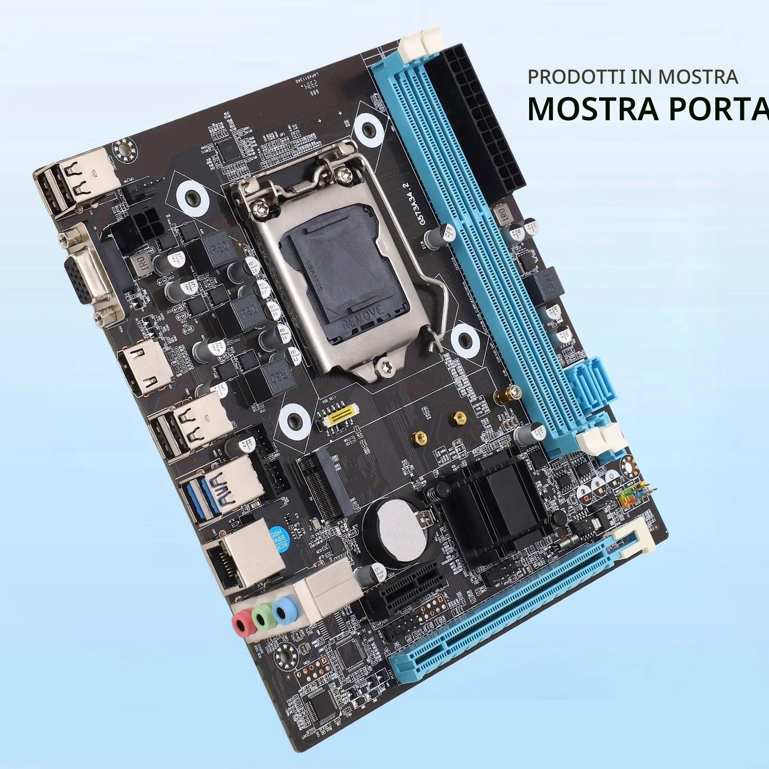 Scheda Madre da Gioco H81 Ad Alta Velocit¨¤ 6Gb/s LGA 1150 Scheda Madre per PC per PC Desktop