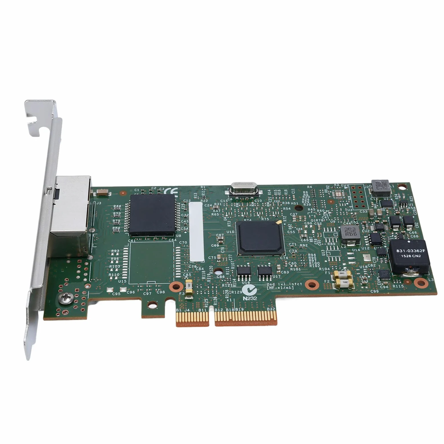 Jiawu Adattatore Server Ethernet PCIE I350-T2 Scheda di Rete Gigabit a Basso Consumo Energetico per Data Center 10 100 1000 Mbps