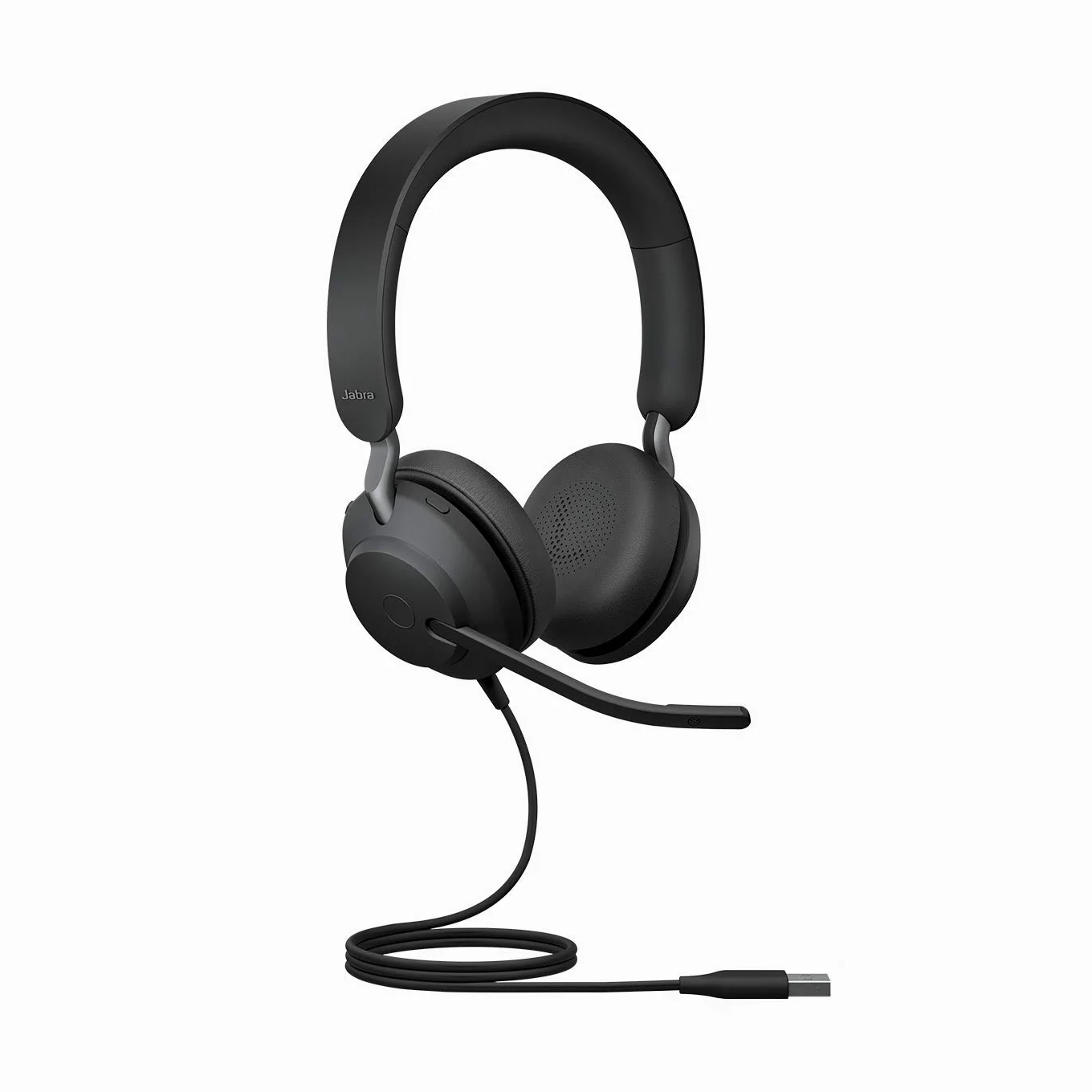 Jabra Evolve2 40 PC Headset – Noise Cancelling , USB-A, Tutte le piattaforme, Stereo, Prima edizione