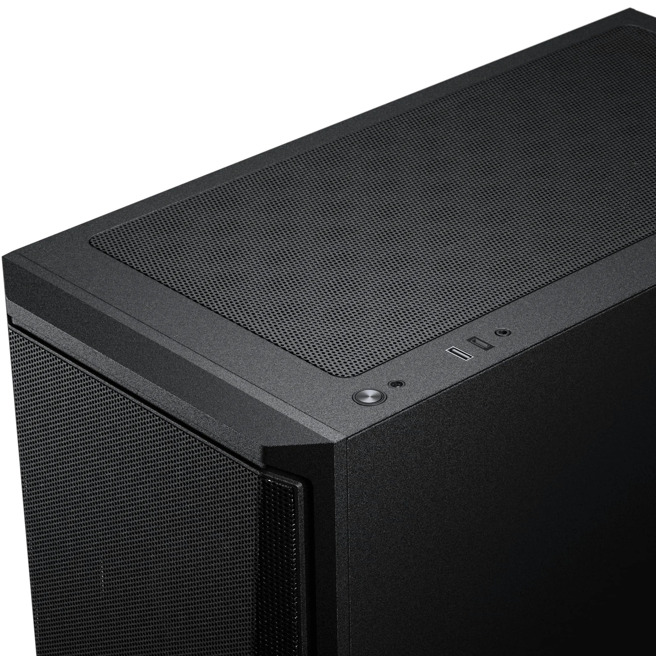 Phanteks Eclipse G370A, Case da Gaming Mid-Tower, Mesh ad Alto Flusso d'Aria, 3 Ventole M25 D-RGB Incluse, Nero