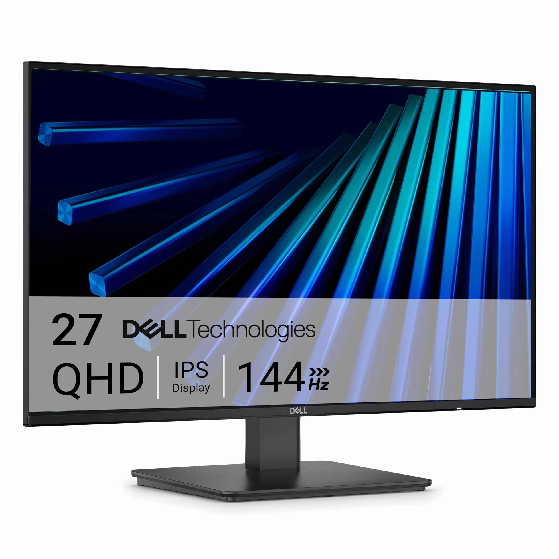 Dell 27 Monitor - SE2726D, QHD (2560x1440), 144Hz, IPS, 1ms MPRT, AMD FreeSync, 99% sRGB, VESA (100x100mm), DisplayPort, HDMI, 3 Anni di Garanzia, Nero