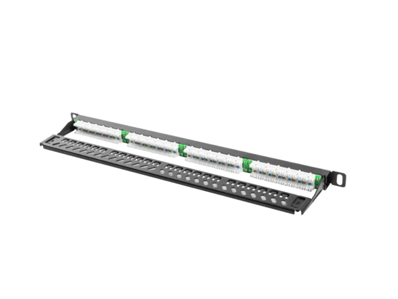 LANBERG Patch Panel PPU5-0024-B 24 Porte CATEGORIA 5E 19 0.5U Nero
