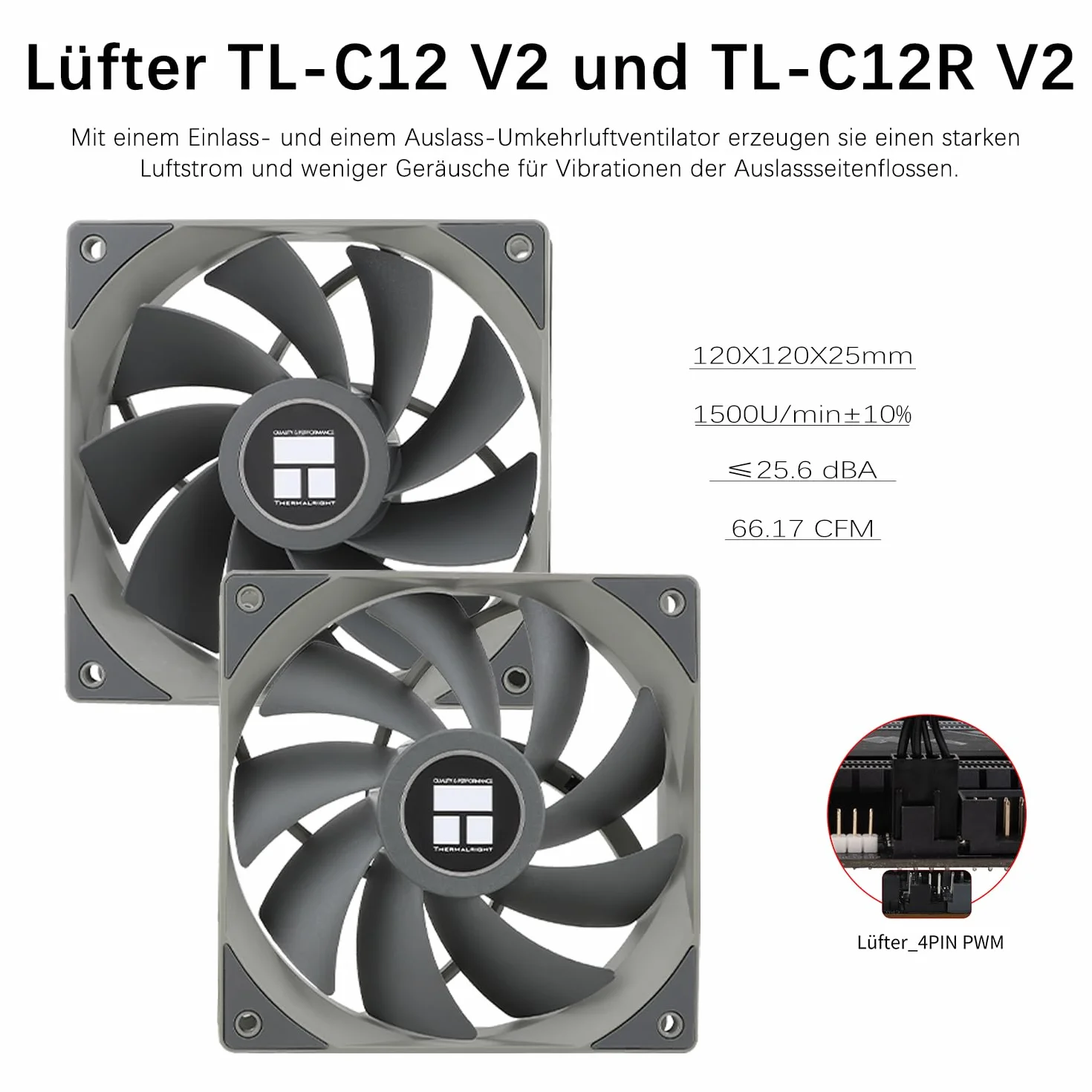 TR-Thermalright Assassin Spirit 120 V2 Plus Dissipatore per CPU-4 Heat Pipe, Doppie ventole silenziose da 120mm-1500RPM, per AM4/AM5, Intel LGA1851/1700/115x/1200, Raffreddamento per PC