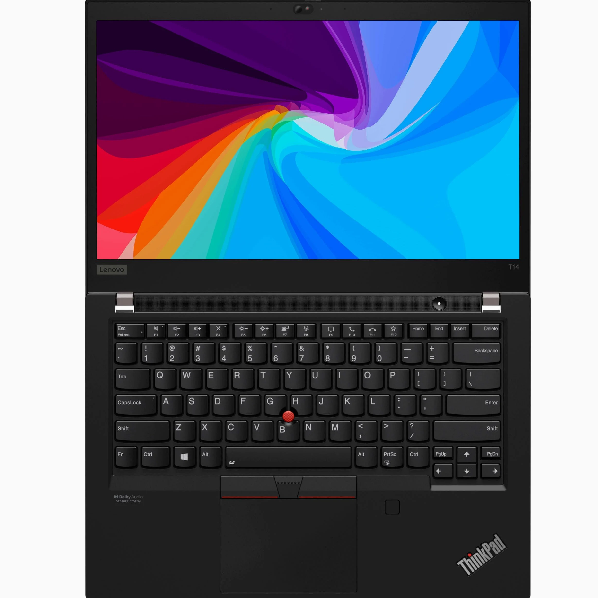 Lenovo Thinkpad T14 Gen 2 Business Laptop, 14" FHD (1920 x 1080), AMD Ryzen 5 Pro 5650U, 16 GB RAM, SSD da 512 GB, tastiera US QWERTY Windows 11 Pro (ricondizionato)
