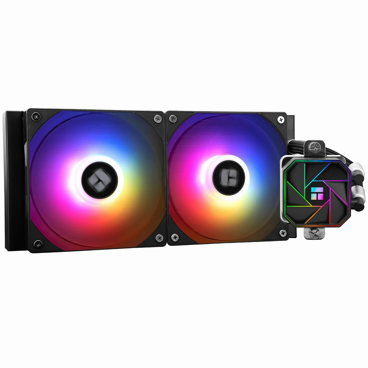 THERMALRIGHT AQUA ELITE 240 V3 Refrigeratore a liquido per CPU, 240 file di raffreddamento, 2 x 120mm ventola PWM, per AMD/AM4/AM5, Intel LGA1150/1151/1155/1156/1200/1700/1851