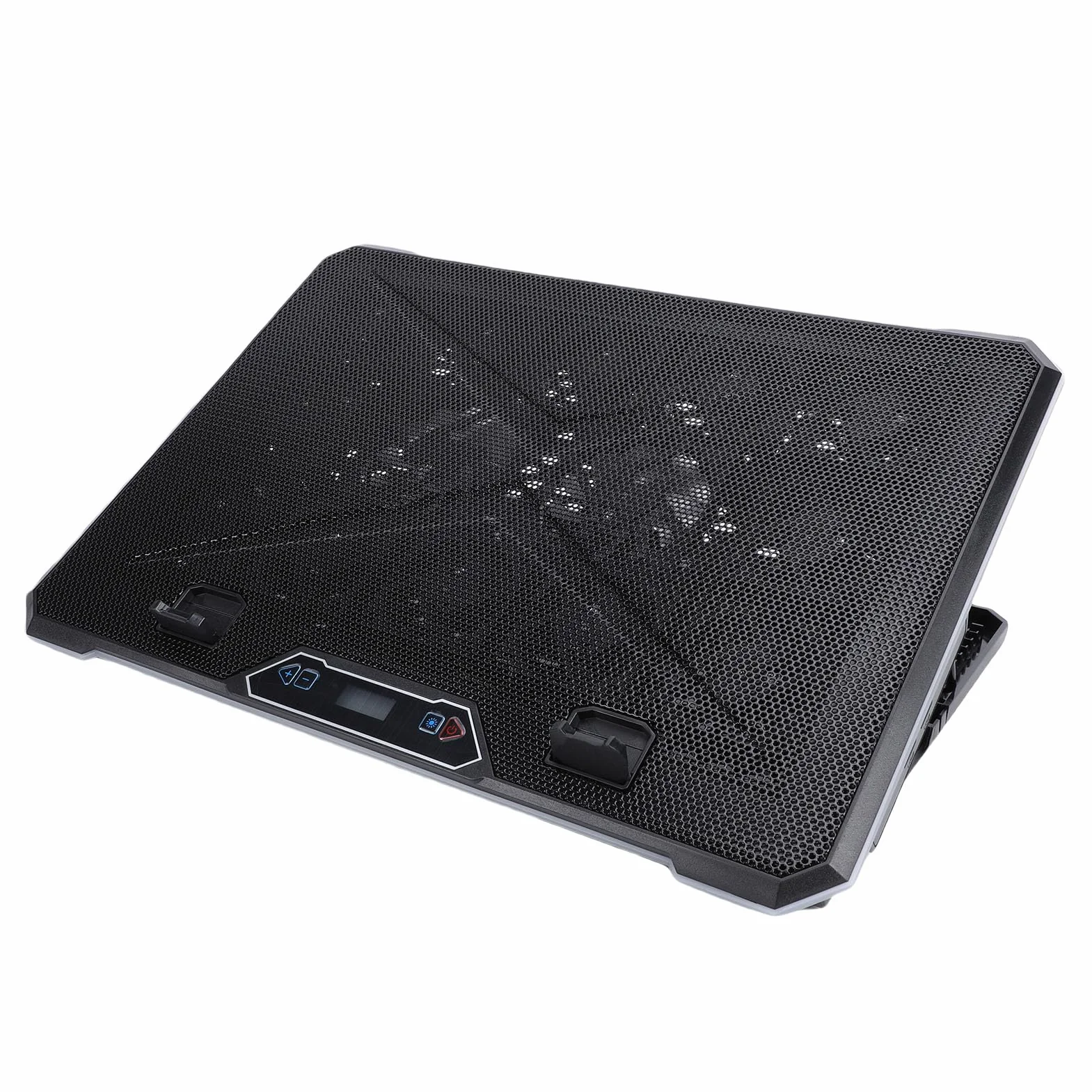 Jiawu Dispositivo di Raffreddamento per Laptop da Gioco con Luci RGB, velocità della Ventola Regolabile, Lega di Alluminio per Appassionati di Giochi (#2)