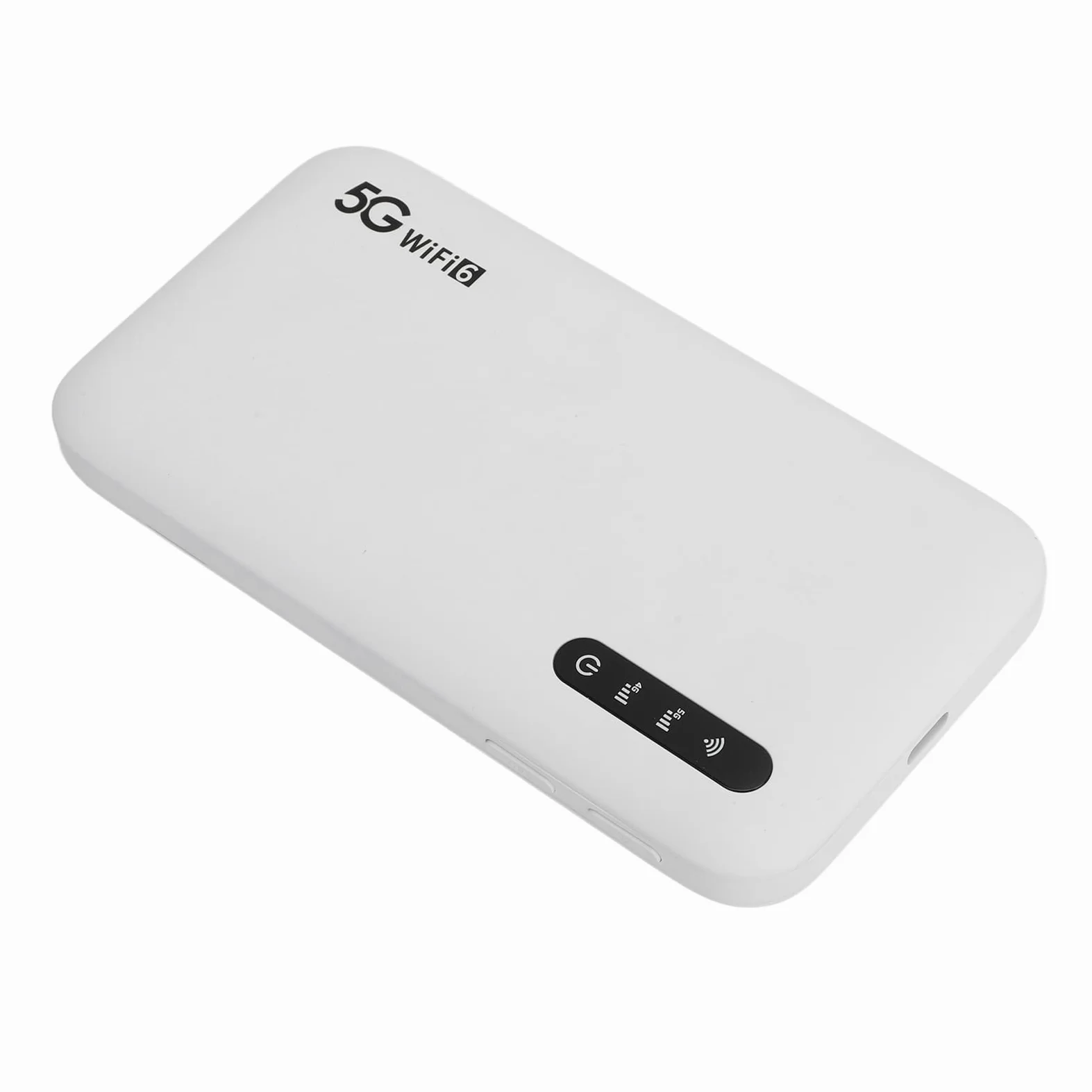 Hotspot Mobile WiFi 6 5G, Router Portatile, Batteria da 6100 MAh, Fino a 16 Dispositivi, Ideale per Viaggiatori in più Paesi