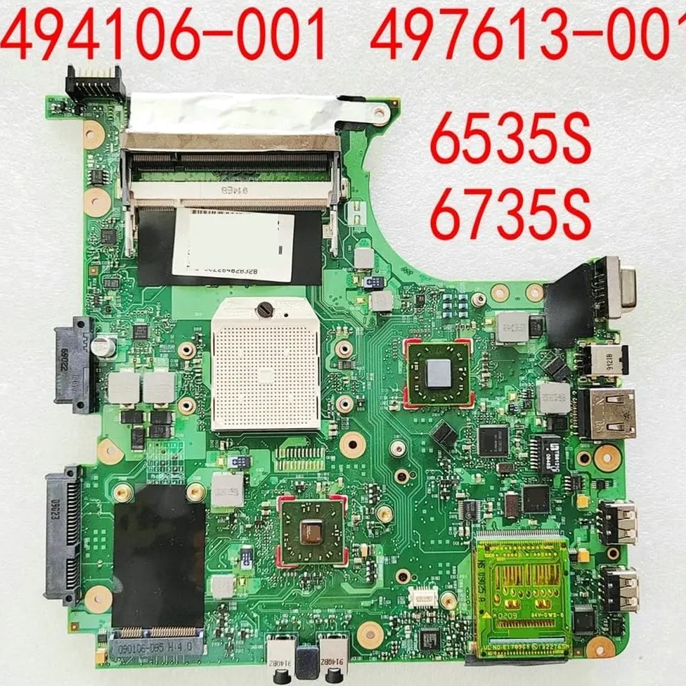 Scheda Madre for Notebook Adatto for HP Compaq 6535s 6735s | 497613-001 494106-001 Scheda madre DDR2