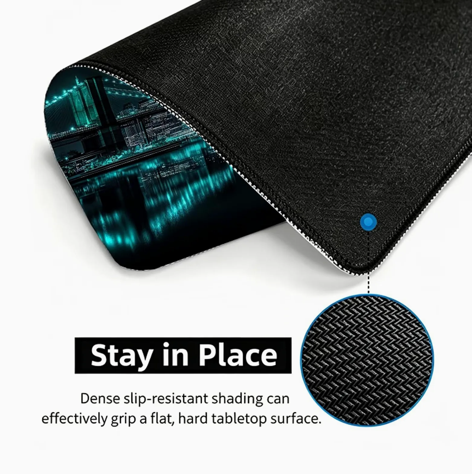 Tappetino Mouse Scienza E Tecnologia Tappetino Mouse XXL 150x80 cm Mouse Pad Mistero Sottomano Scrivania Ufficio Grande, Mousepad Gaming, Tappeto per Computer e Tastiera, Accessori Computer W6-931