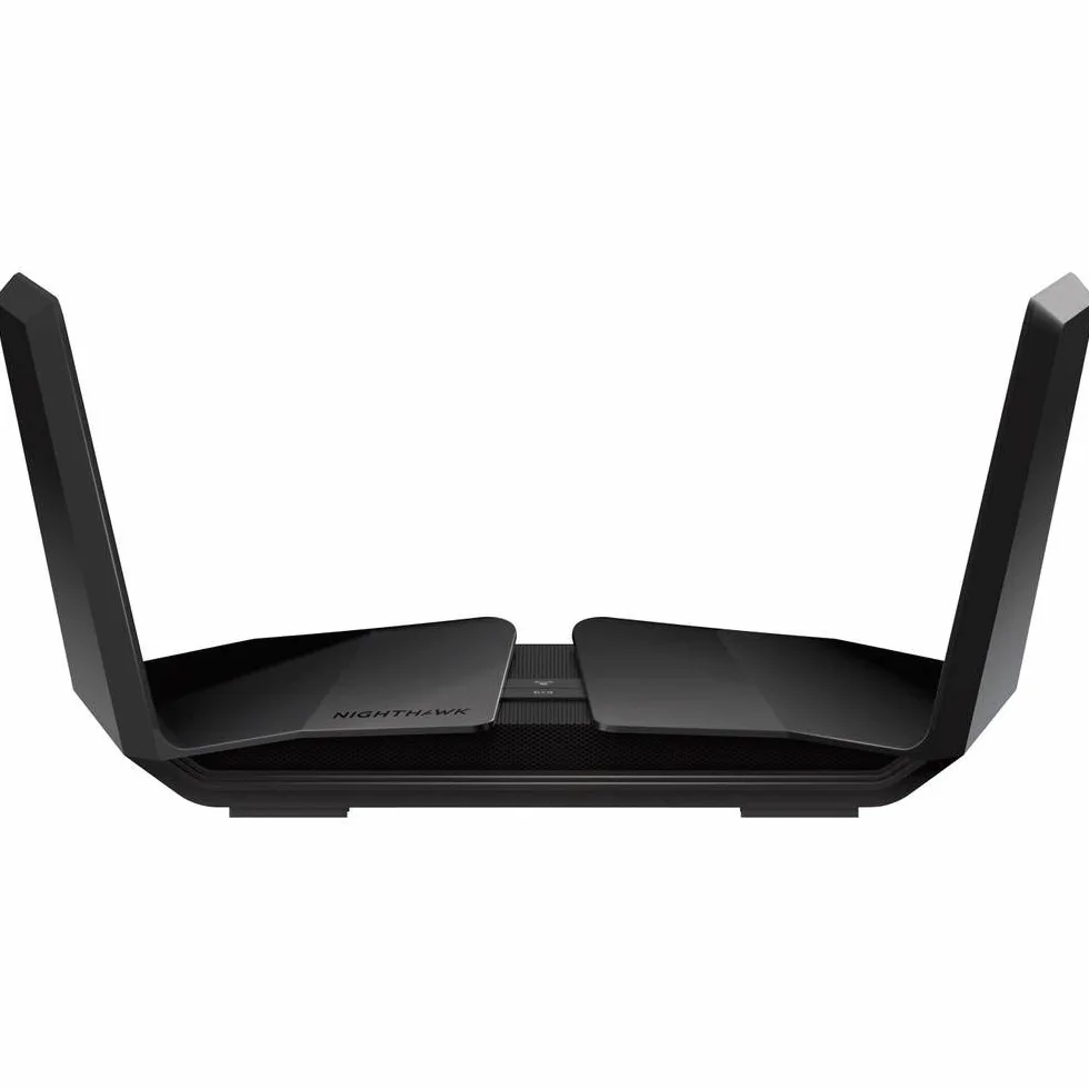 NETGEAR RAX120 Router WiFi 6 Nighthawk AX12, Velocità WiFi AX6000, Capacità per Oltre 30 Dispositivi, 5 Porte Gigabit, 2 Porte USB 3.0