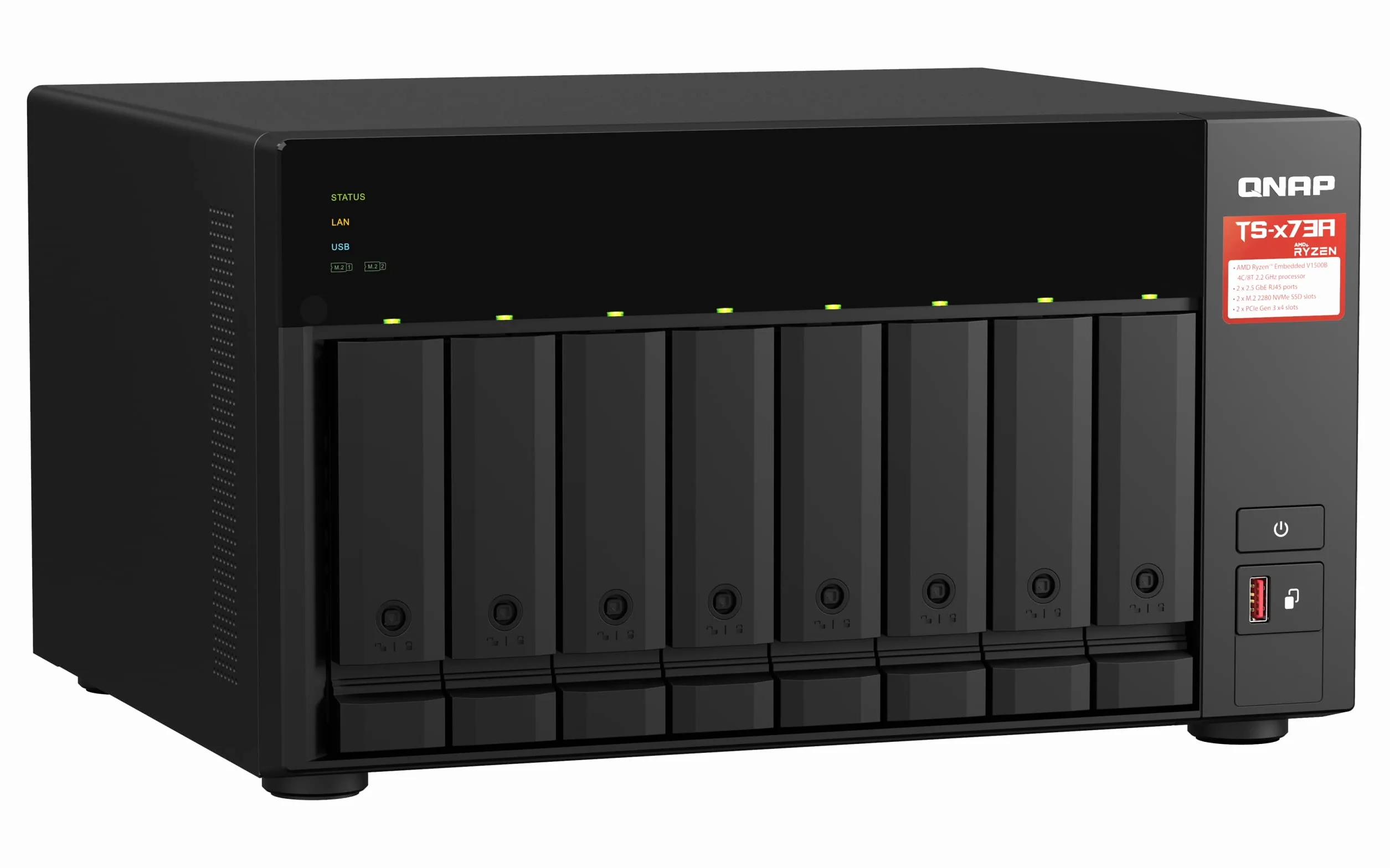 QNAP TS-873A-8G Serveur NAS 8 Baies