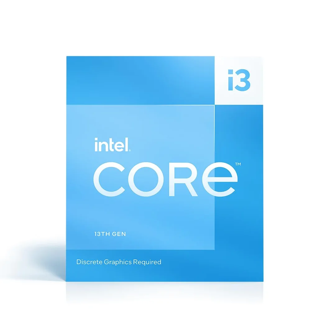 Intel® Core™ i3-13100F Desktop Processore (4 Core), 12 MB di cache, fino a 4,5 GHz, LGA1700)