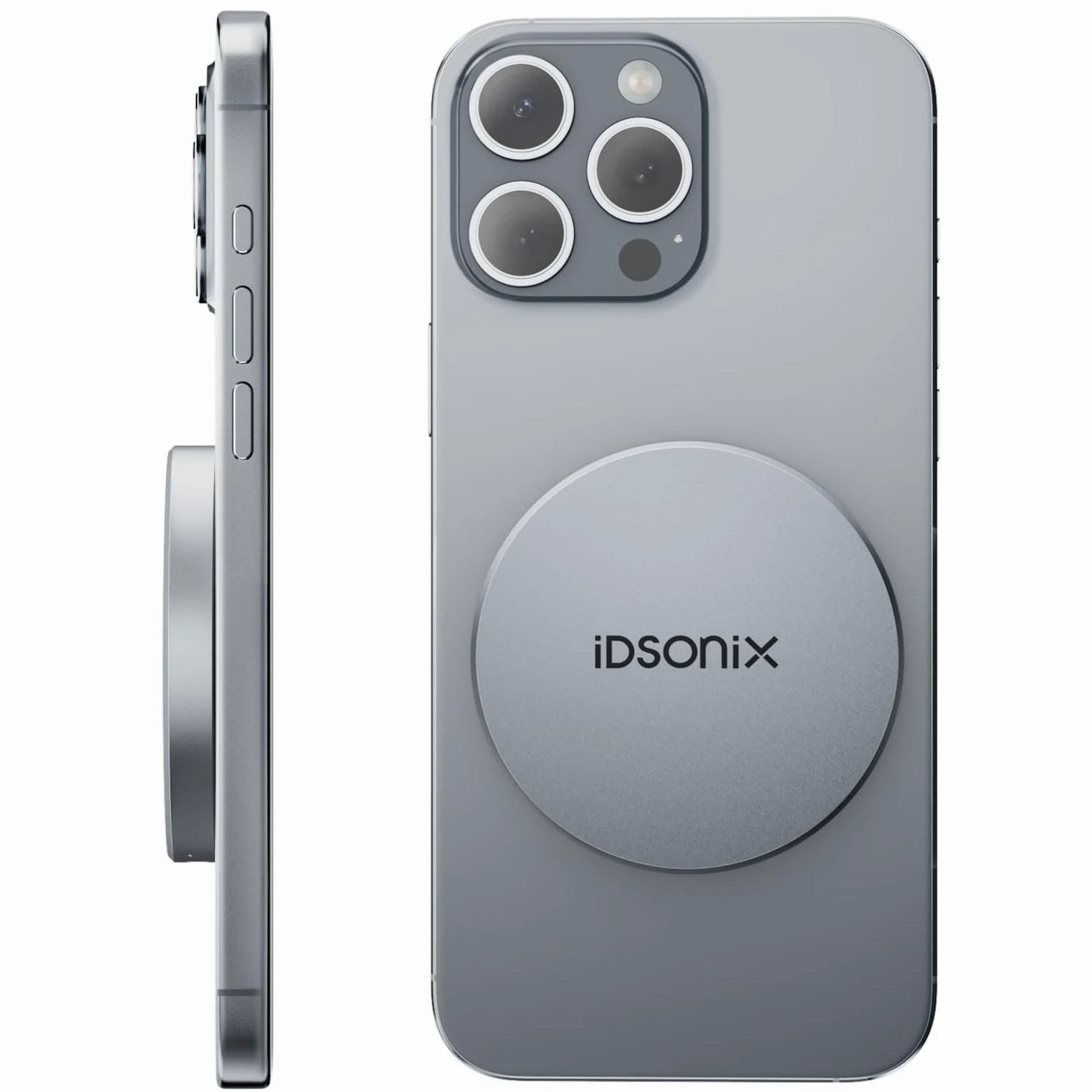 iDsonix SSD portatile magnetico da 2 TB per iPhone, unità a stato solido esterna fino a 4000 MB/s, supporta ProRes HDR Record e Store, compatibile con tablet, laptop, fotocamera, iPhone 15 e superiori