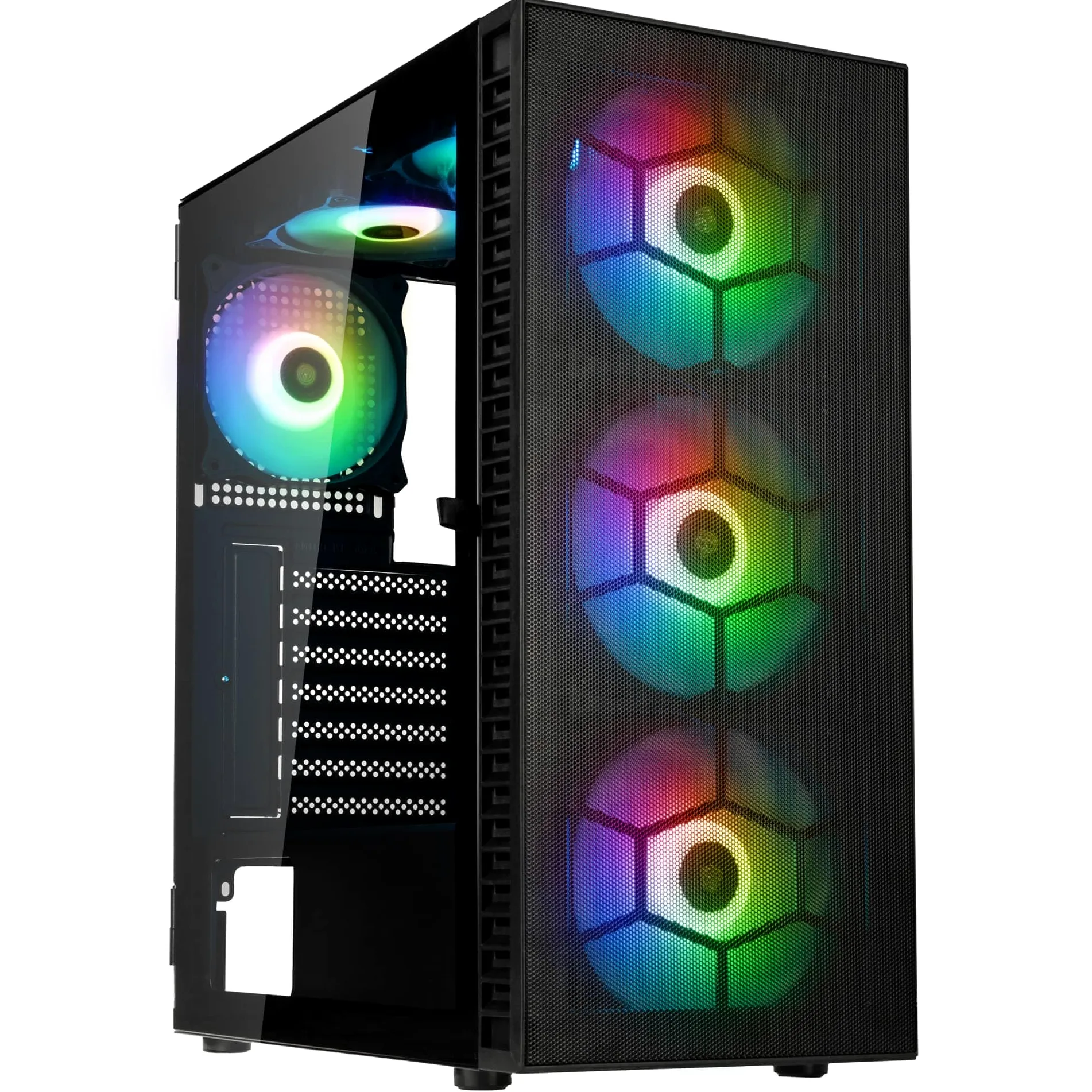 Kolink Observatory Hf Mb Computer Case Midi Tower Nero (kolink Observatory Hf Mesh Argb Midi Tower Case - Black)