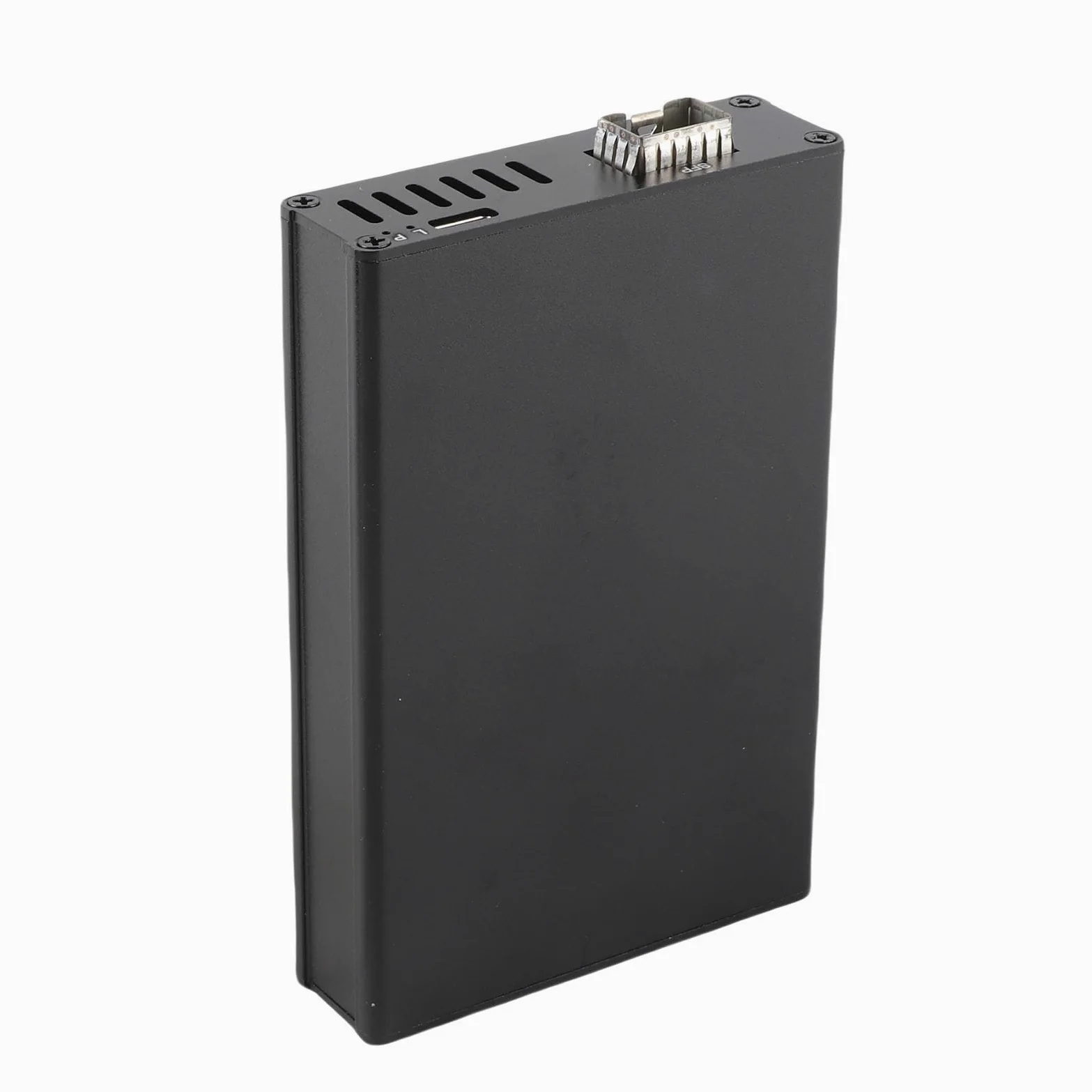 RiToEasysports Scheda di Rete 25G, Interfaccia Ottica SFP in Lega di Alluminio, Adattatore Plug and Play Ad Alta velocità da 25 Gbps per Sistemi OS X e, Portatile per i Viaggiatori (Porta unica)