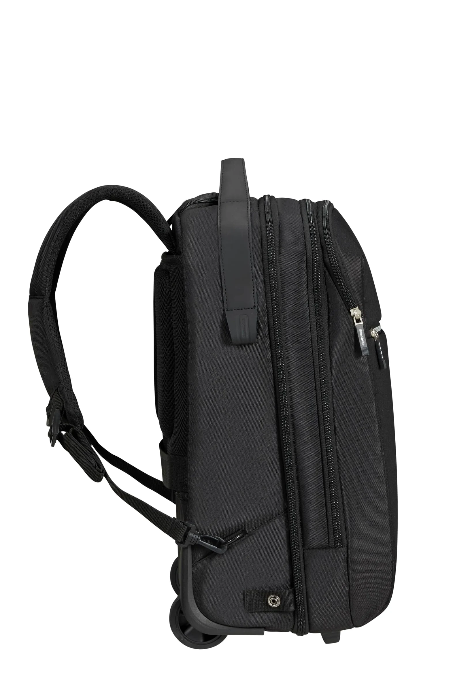 Samsonite Litepoint - Borsa PC con Ruote 17.3" (48 cm) con Funzioni Smart, Organizzazione Interna Pratica, Trolley Business - 30L - Nero (Black)