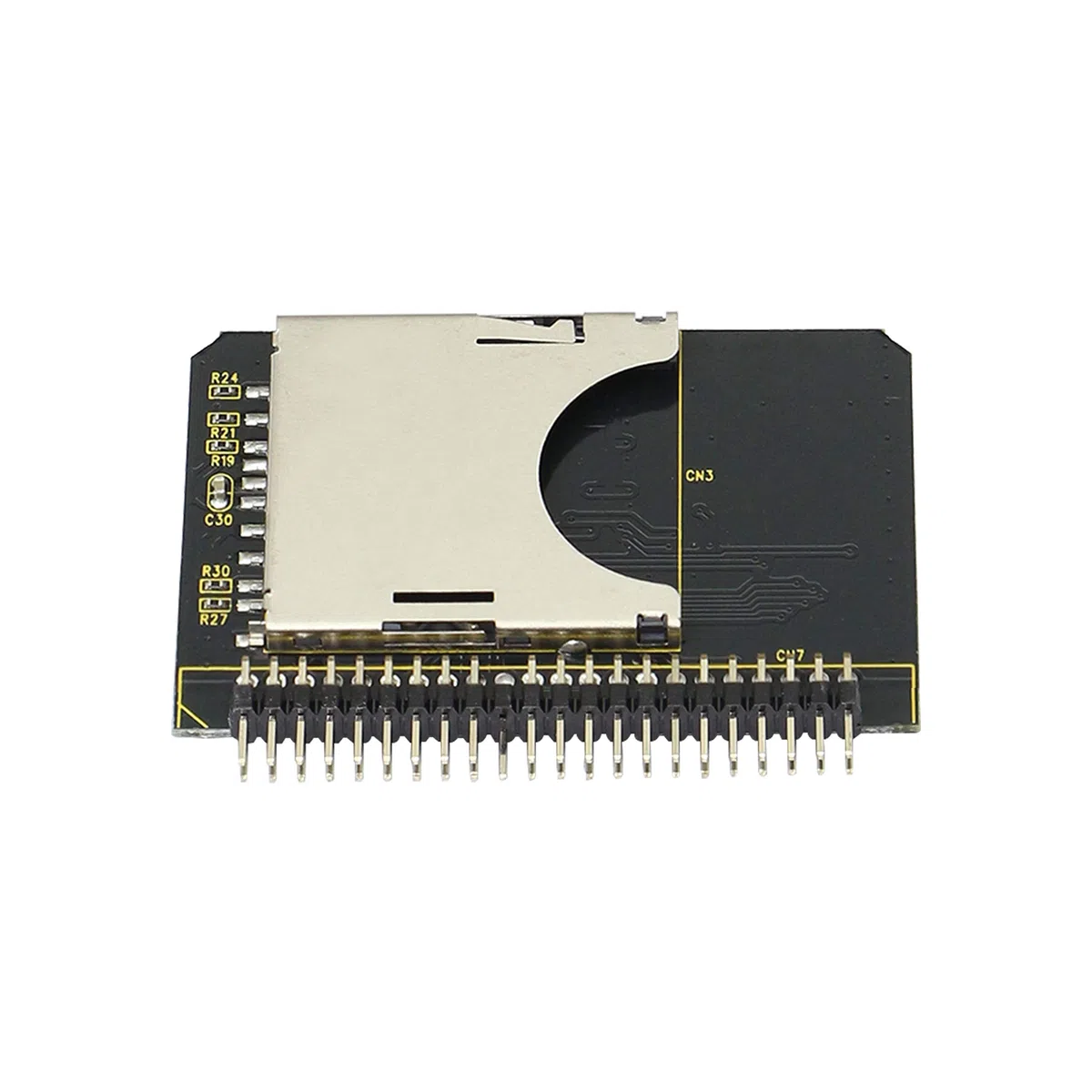 GINTOOYUN Adattatore da scheda SD a IDE da 6,3 cm, da scheda di memoria SD SDHC SDXC MMC a IDE da 2,5 pollici, adattatore convertitore maschio a 44 pin