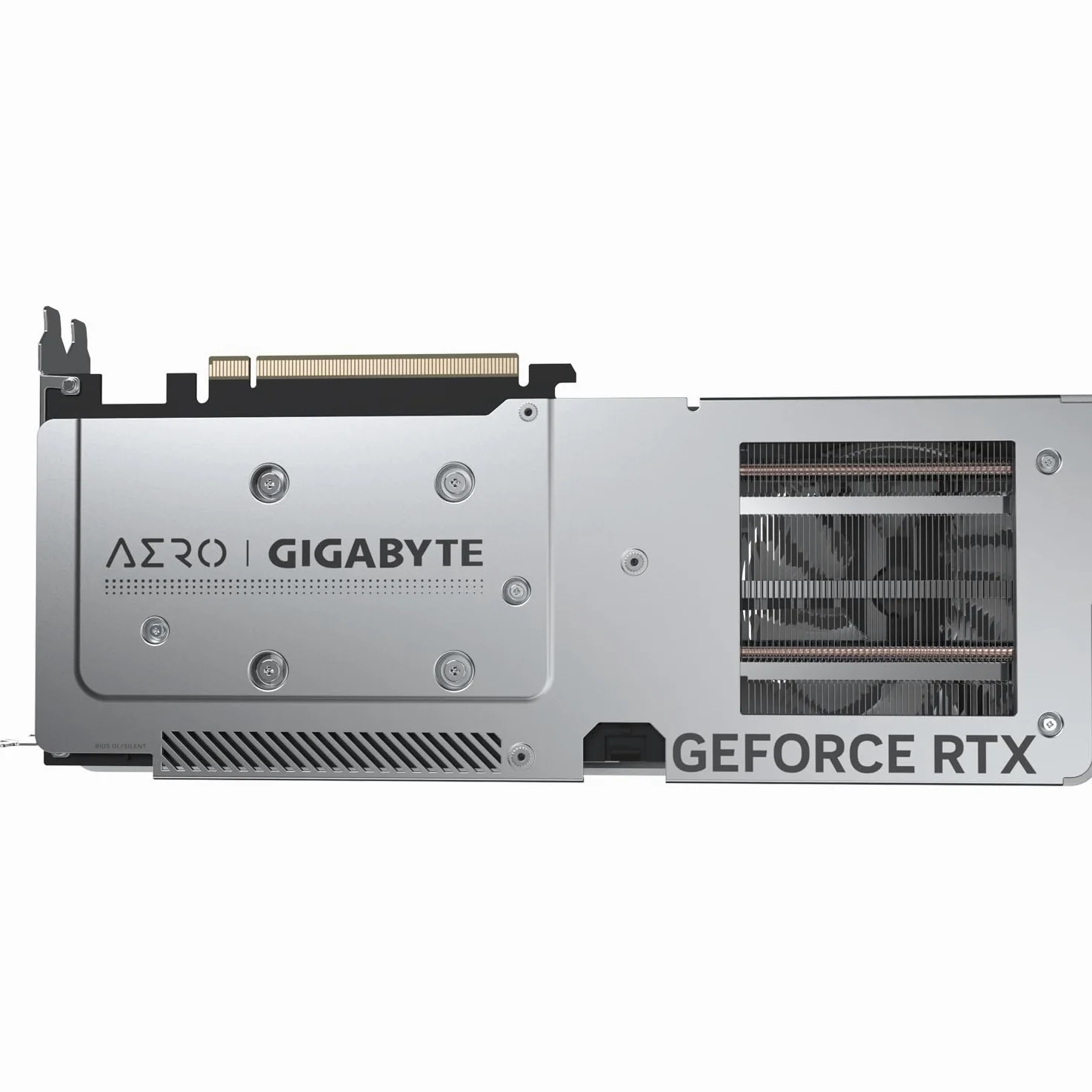 Gigabyte NVIDIA GeForce RTX 4060 AERO OC Scheda grafica - 8GB GDDR6, 128-bit, PCI-E 4.0, 2550MHz Core Clock, 2x DP 1.4, 2x HDMI 2.1a, NVIDIA DLSS 3 - GV-N4060AERO OC-8GD
