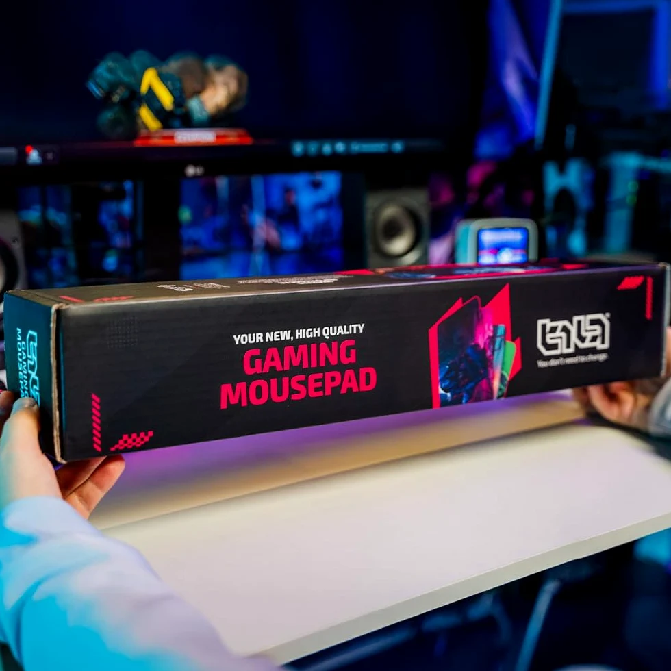 Tilt Tappetino Mouse XXL 100x50 cm | Antiscivolo Sottomano Scrivania | Impermeabile Tappetino Mouse Gaming | Accessori Scrivania Ufficio e PC | Tappetino Scrivania Grande (Monk's Zen)
