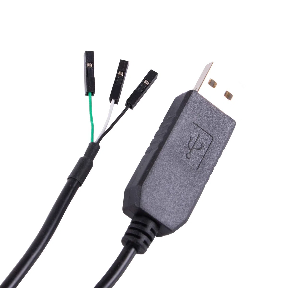 Cavo adattatore FTDI USB a TTL seriale 3,3 V 5 V con 3 pin passo 0,3 cm FeMale Socket Header UART IC FT232RL Chip per Windows 10 8 7 (livello logico 5 V TTL)