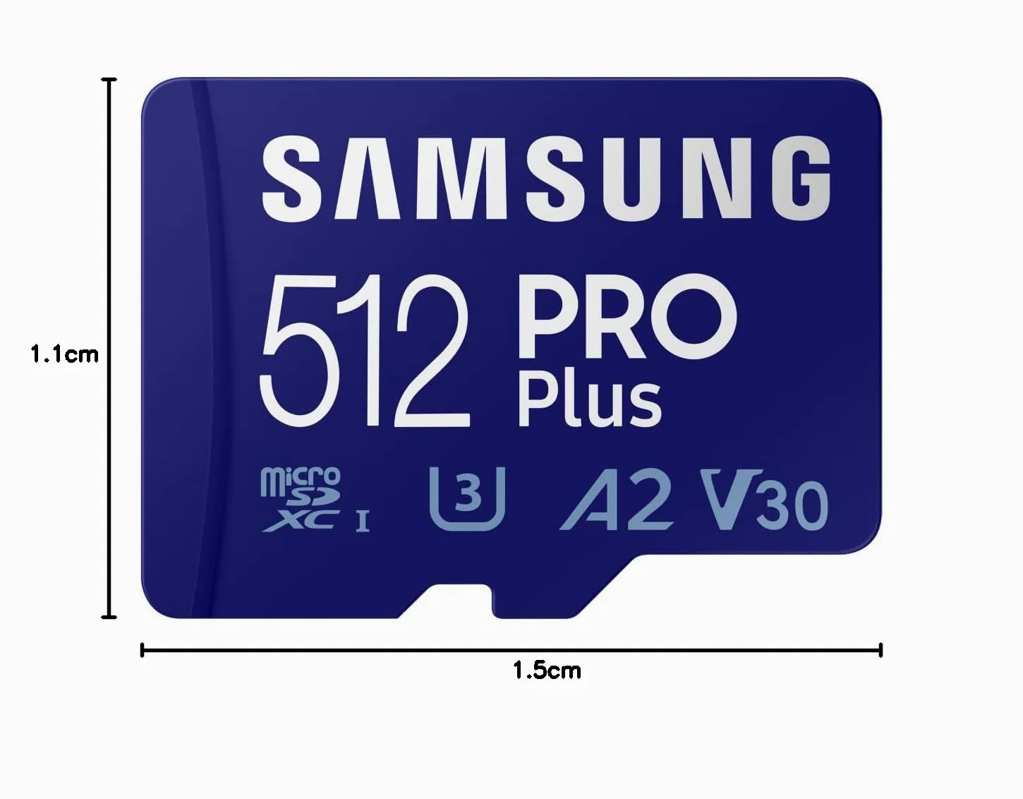 Samsung Memorie MB-MD512KB PRO Plus Scheda MicroSD da 512GB, UHS-I U3, fino a 160 MB/s, USB Card Reader incluso