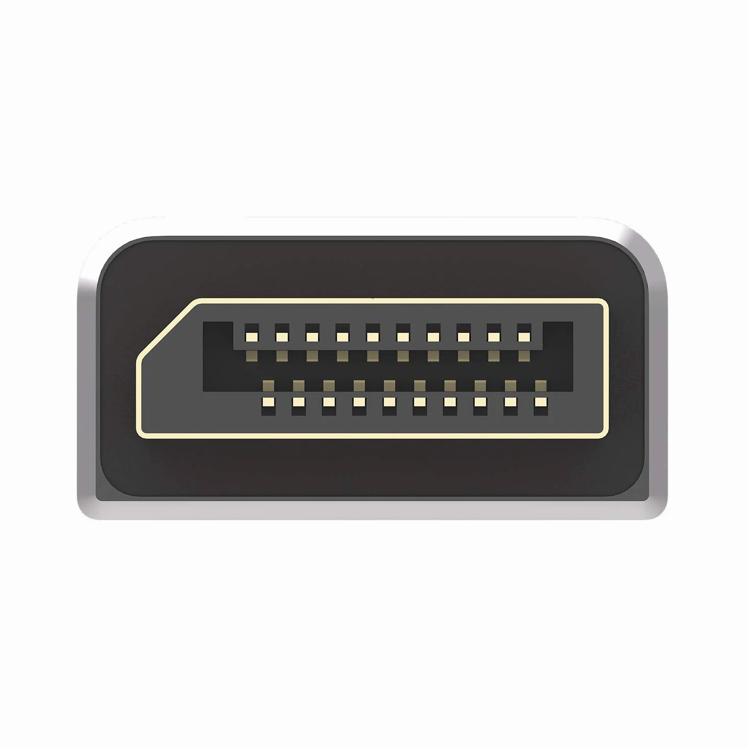 Cavo DisplayPort da 1,2 m ad alta velocità da DisplayPort a DisplayPort in nylon intrecciato, supporta 4 K a 60 Hz e 2 K a 144 Hz per computer portatile, proiettore TV, ecc. Cavo monitor da gioco,