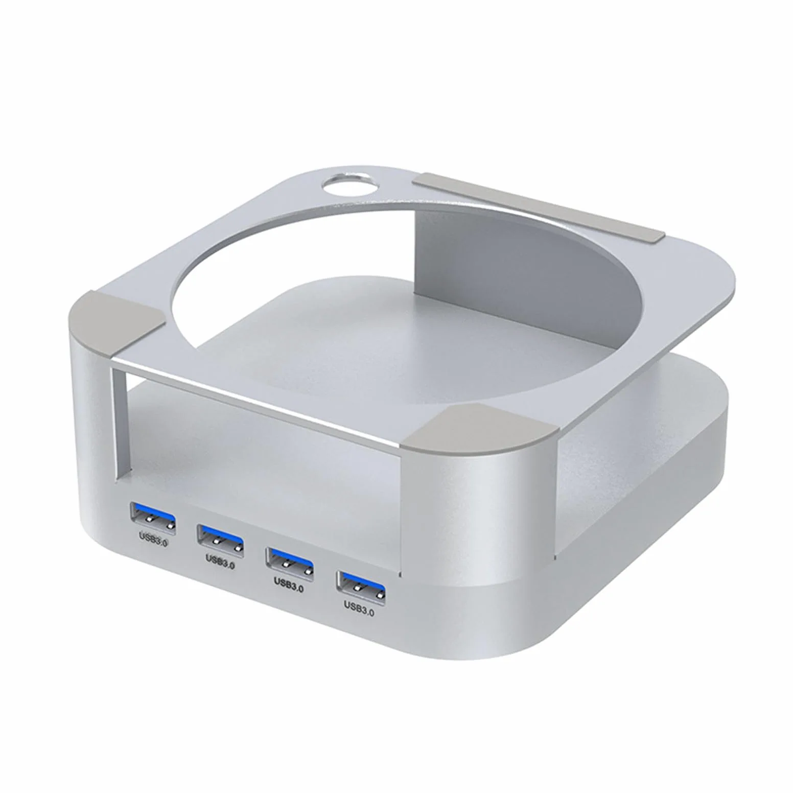 Docking station per dissipazione del calore e hub USB3.0 per la presenza di 4 adattatori per porte ad alta velocità