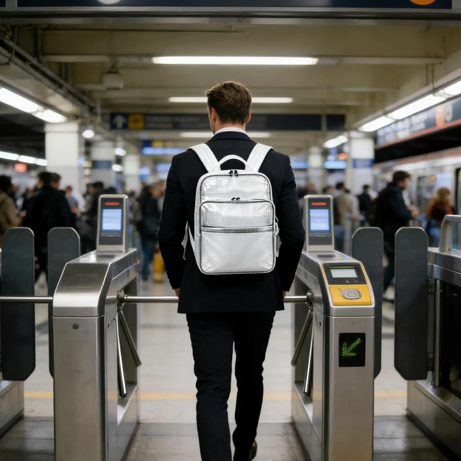Zaino Laptop Per Uomo Cartella resistente al freddo a cerniera scorrevole | Zaino Da Viaggio Laptop E Borsa Da Lavoro Per Computer, Dispositivi Elettronici, Attrezzi Gear, Viaggio, Palestra, Uffic