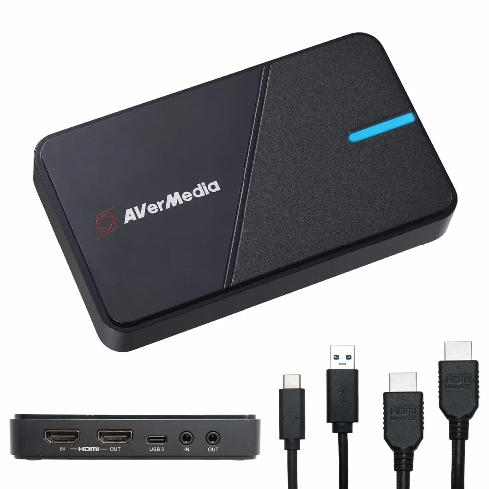 AVerMedia Live Gamer Extreme 3 GC551G2 – Scheda di acquisizione video 4K per streaming, acquisizione 1440p120, compatibile con PS5, Xbox Series X/S, Switch 2, PC, Twitch, OBS, Windows, Mac