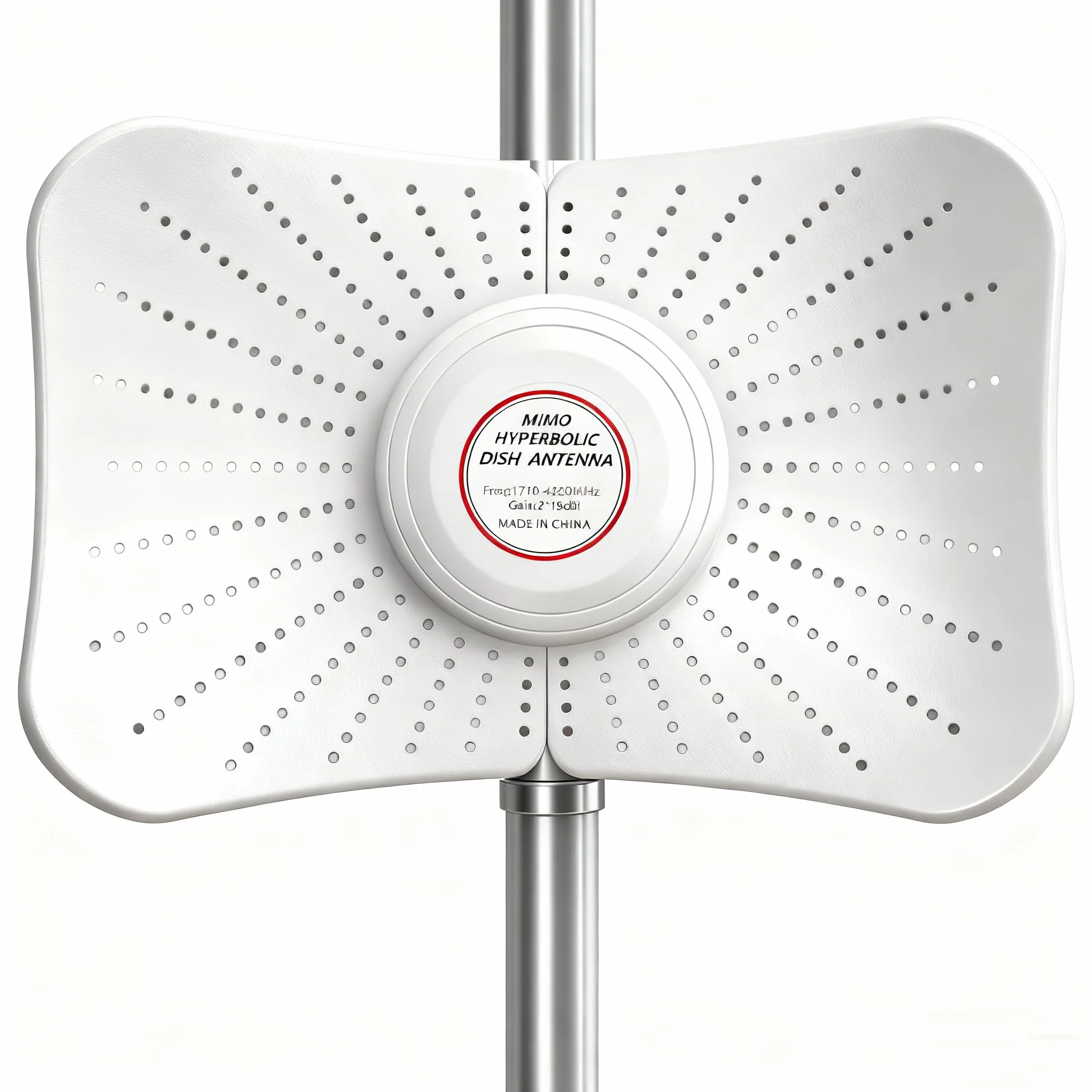 Antenna 4G LTE 5G per esterno, antenna direzionale MIMO | 600-6000 MHz | fino a 22 dB | 2 x 10 m, rinforzo compatibile router esterno 2 x TS9