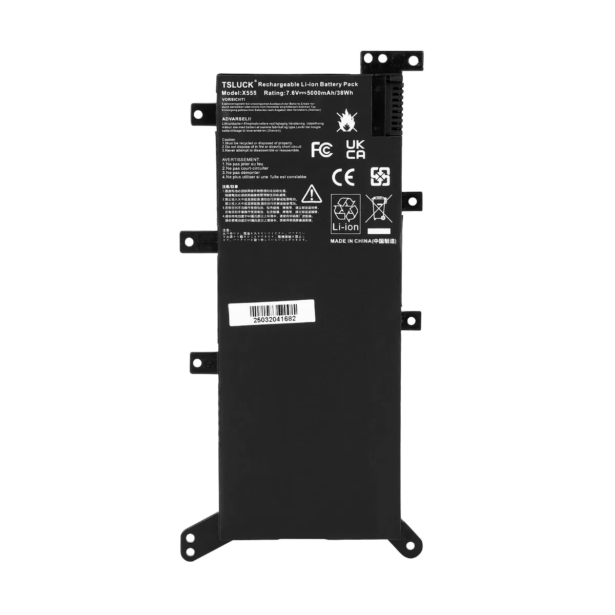 C21N1347 X555 Batteria per für Asus X555L X555LA X555LN X556 X556U R556 R556DG R556L R556LA R556LD R556LJ K555 K555L K555LD A555 A555L F555 F555L F555LA F555LB F555LD F555LJ 2ICP4/63/134
