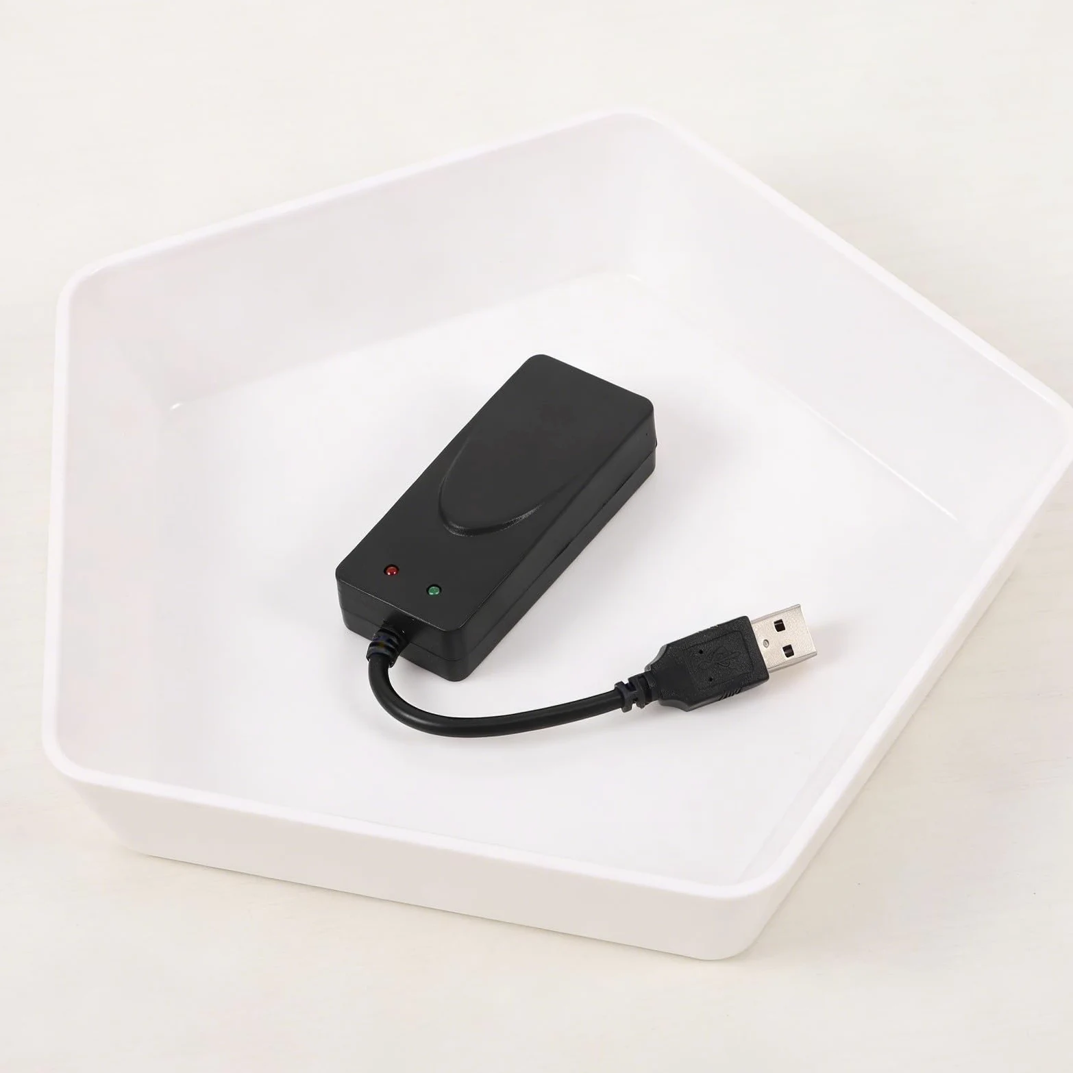 Modem fax USB - Adattatore modem esterno a doppia porta alta velocità per connettività, accessori per computer per reti domestiche e per ufficio 56K