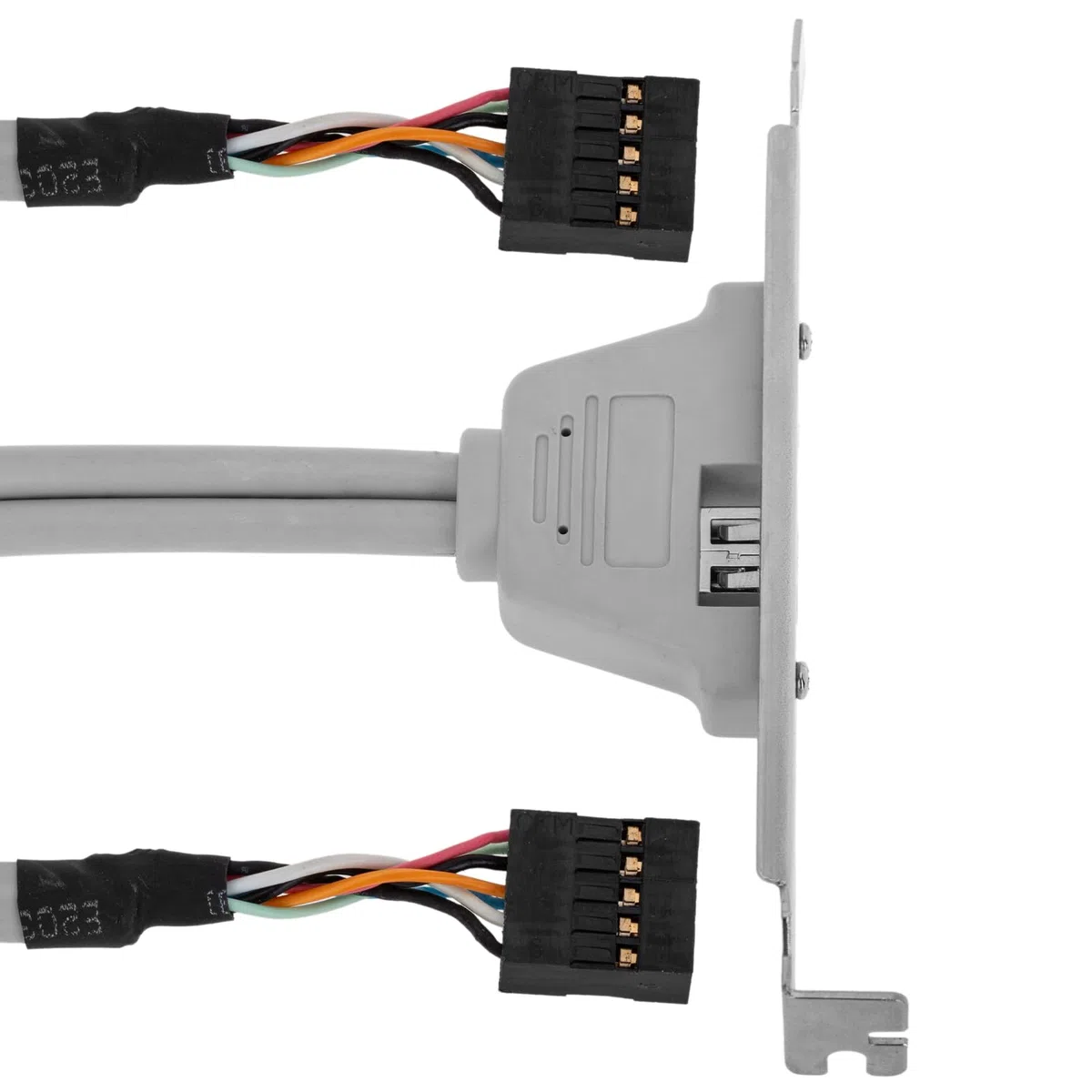 BeMatik - Piatto 400 IEEE 1394 FireWire a 4 Pin e 6 Pin Femmina