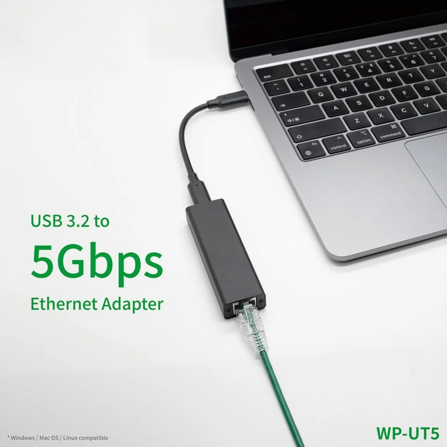 Usb 32 A 5Gbe Adattatore di Rete Con Realtek Rtl8157 Chip Per Windows per MAC per LINUX Supporto 5Gbps Connessione Ethernet Ad Alta Velocità Per Viaggi di Lavoro