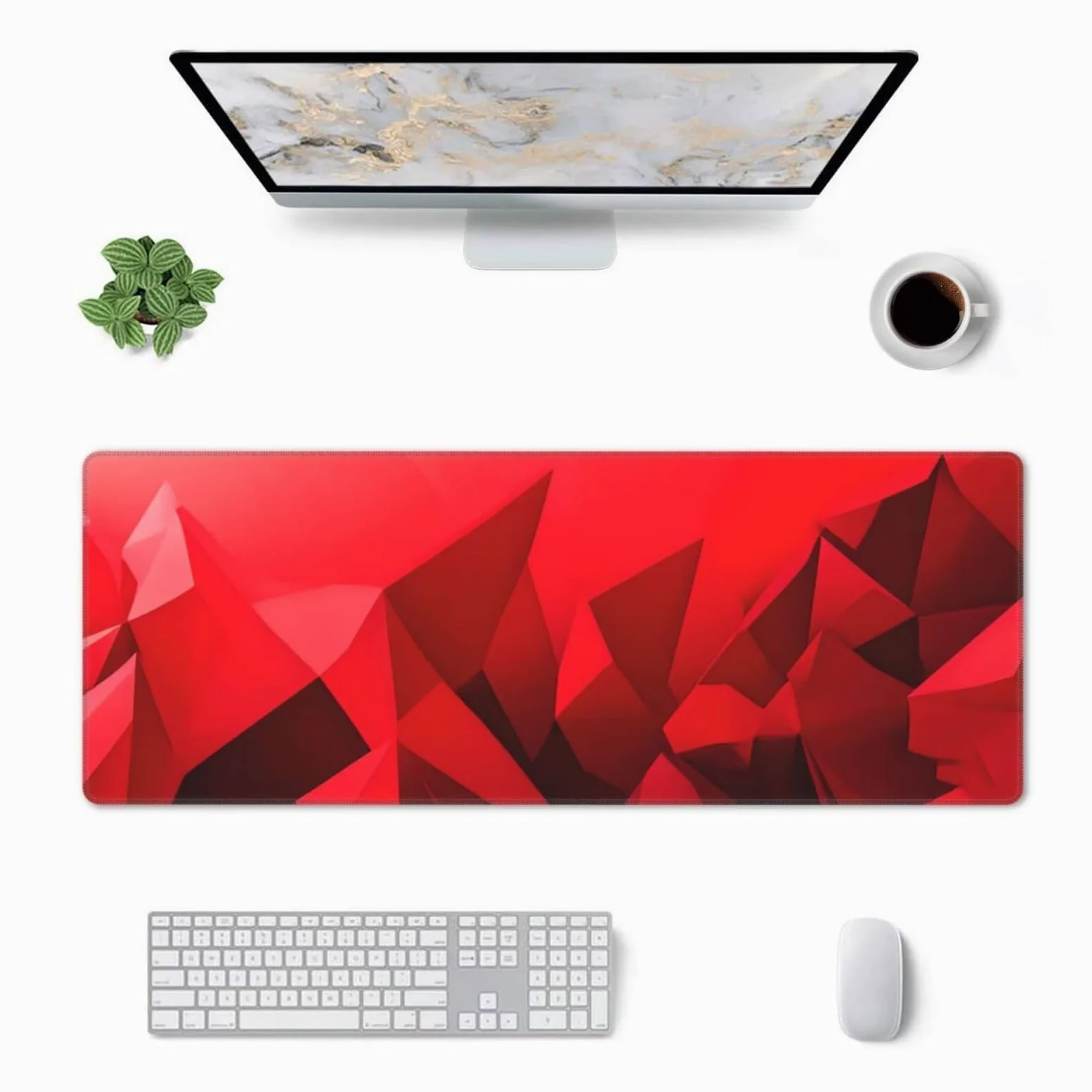 Tappetino Mouse, Tappetino Mouse Gaming Grande XXL 1500x800x3mm Tappetino Scrivania Mouse Pad, Base in Gomma Antiscivolo, Bordi Cuciti,Lavabile, Mousepad per Ufficio e Gaming (rosso) R-288