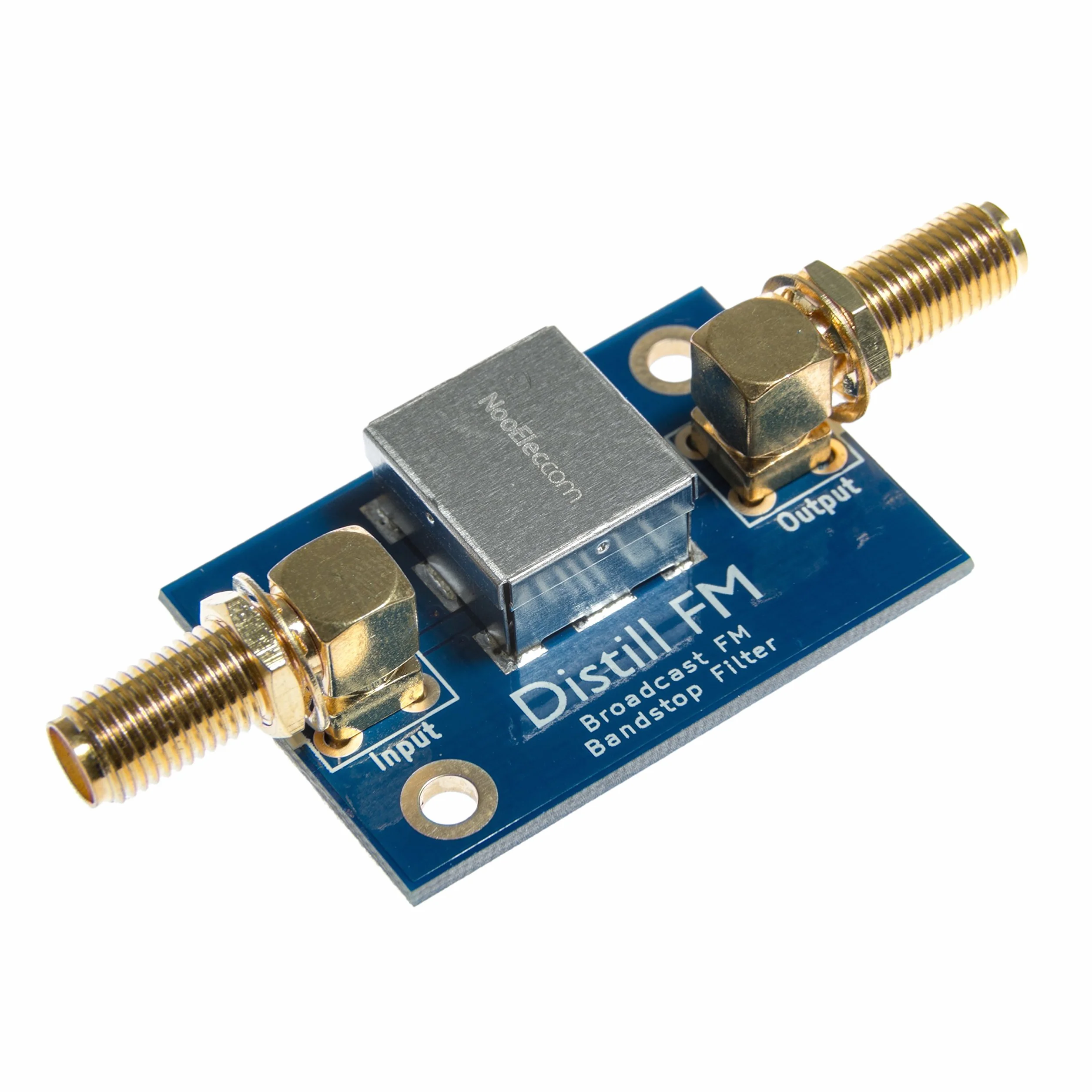 NooElec Distill:FM Barebones - Trasmetta Il Filtro FM Bandstop per Le Applicazioni SDR (Radio Definite dal Software). Filtro di Notch FM.