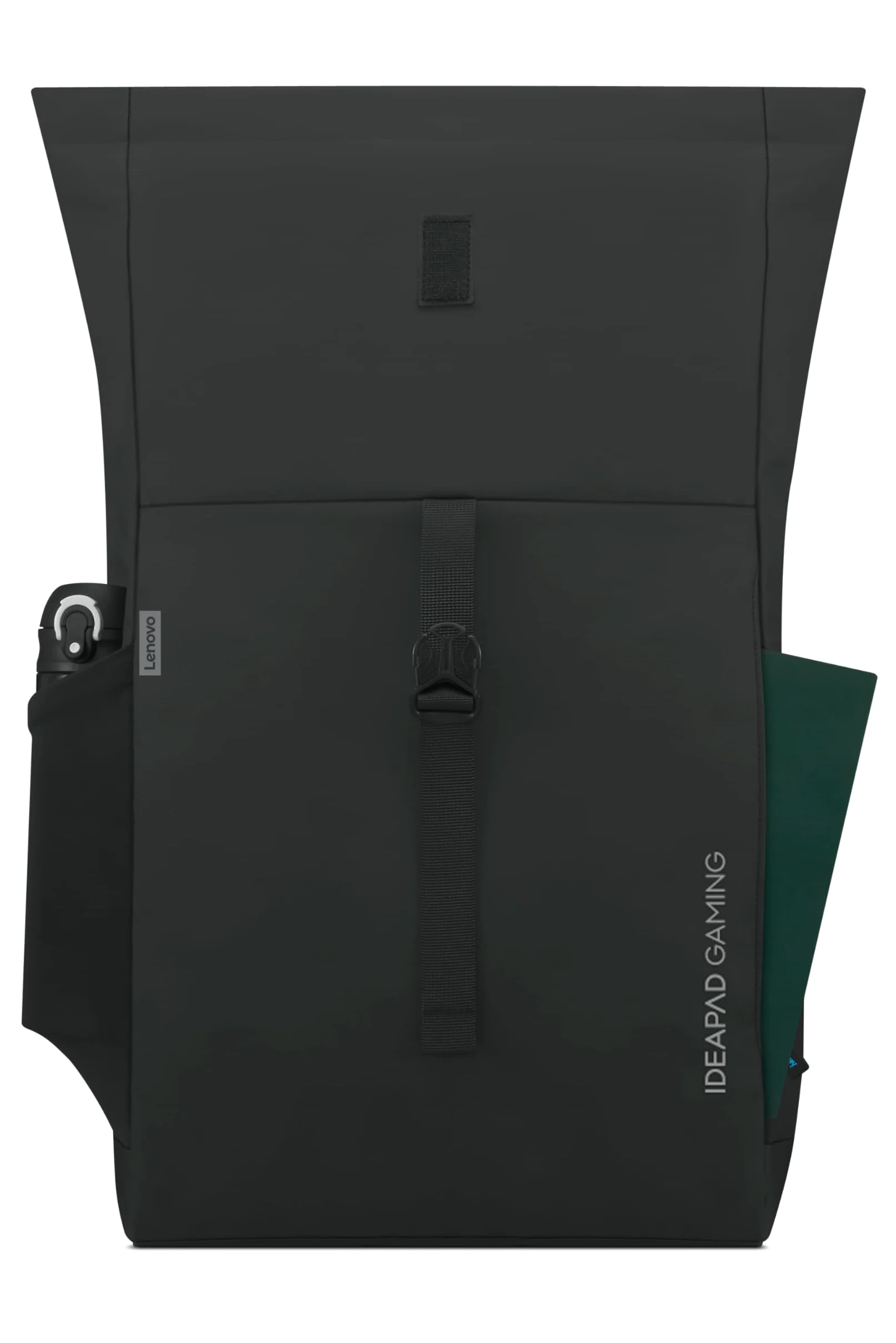 Lenovo Ideapad - Zaino da gioco moderno, colore nero, unisex, per adulti, per giocatori, utenti moderni, sella, impermeabile, 31 x 12 x 48,5 cm