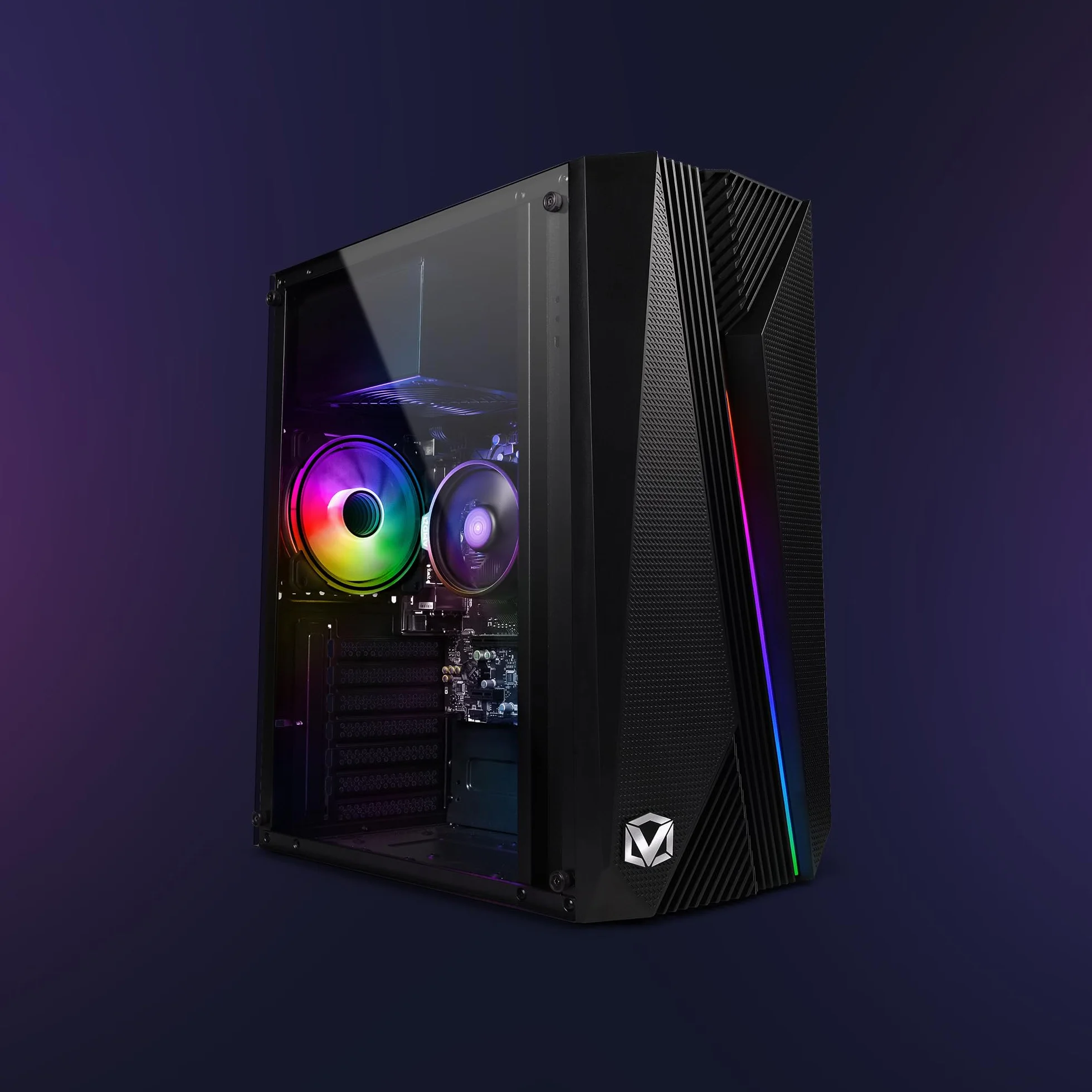 Vibox I-28 PC Gaming Completo • Schermo da 22 pollici • AMD Ryzen 3 3200G 4 cores • Radeon Vega 8 • 16GB RAM • 500GB SSD • Windows 11 • WiFi 6 + Bluetooth 5.4