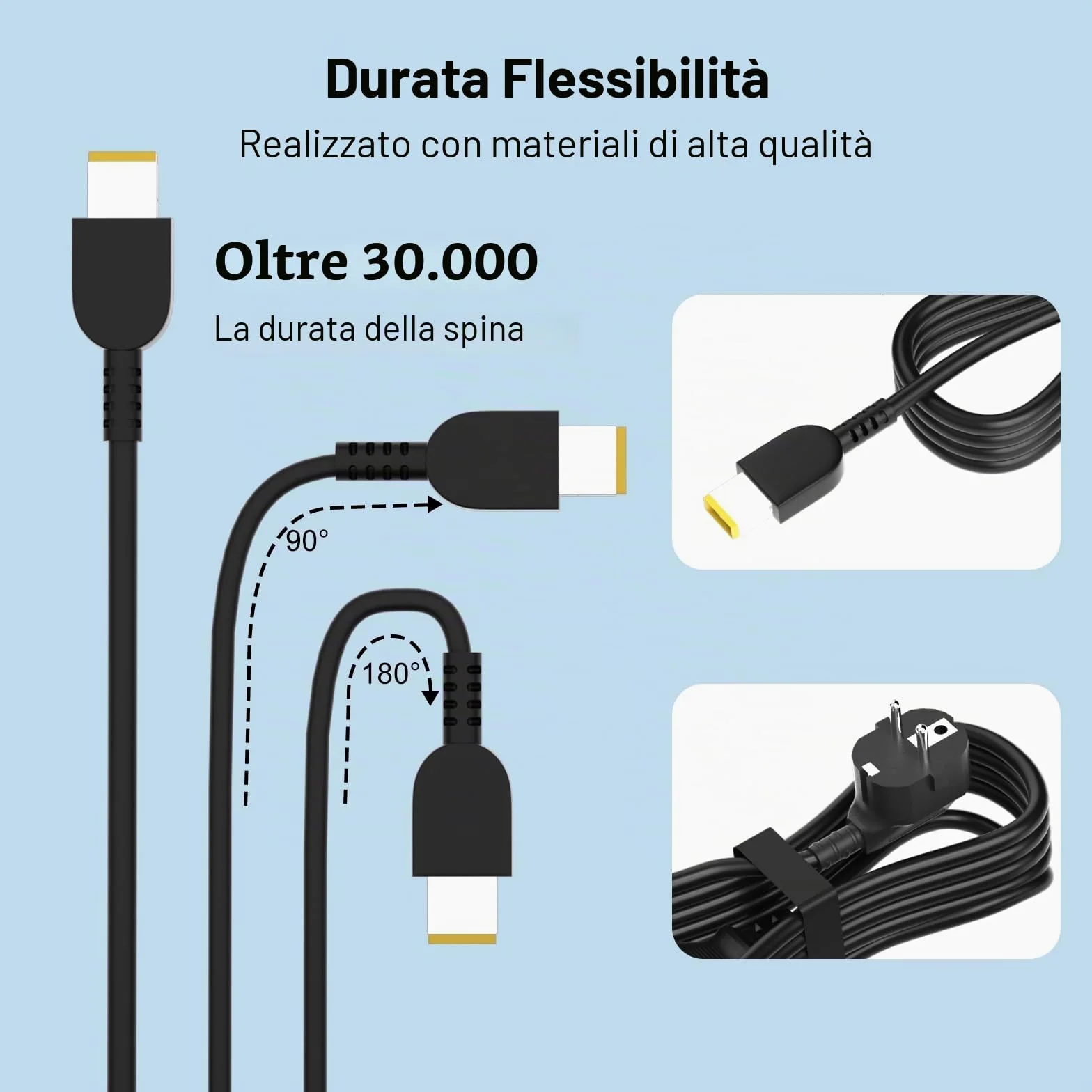 300W Adattatore Compatibile con Lenovo Legion Gaming Notebook 5 7 5i 7i Pro5 Pro5i Pro7 ThinkPad R9000P Y9000K Y9000X R7000P 9000K ADL300SDC3A SA10R16956 5A10W8628928989899 USB quadrati Tipi